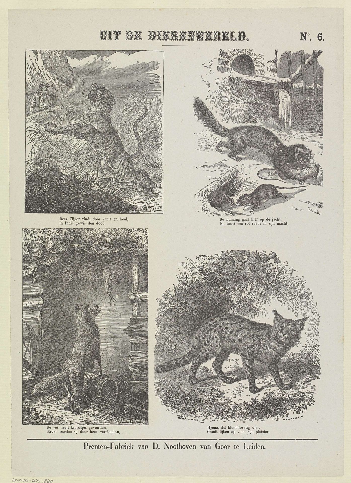 Uit de dierenwereld by L. Beckmann