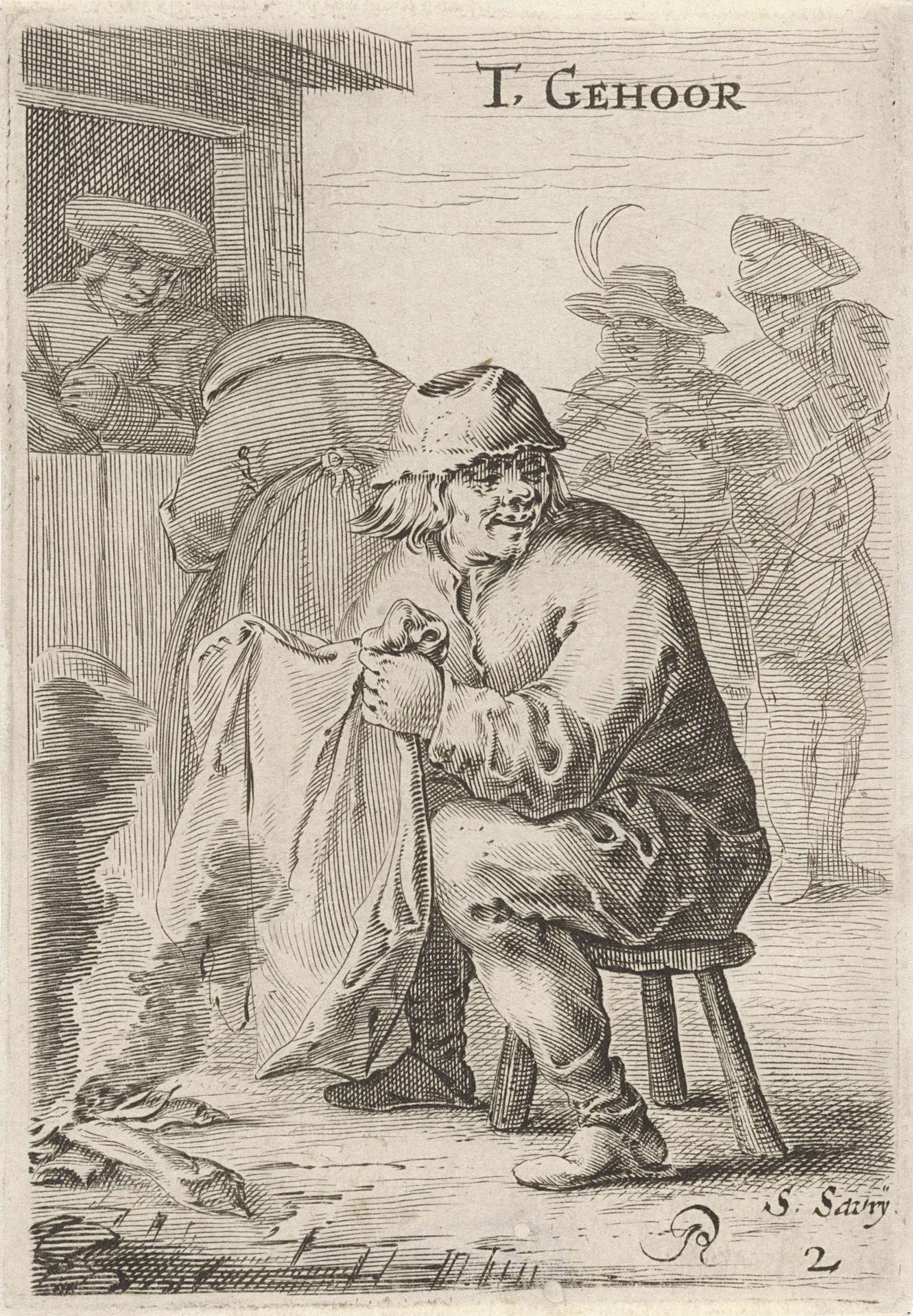 Het Gehoor by Salomon Savery