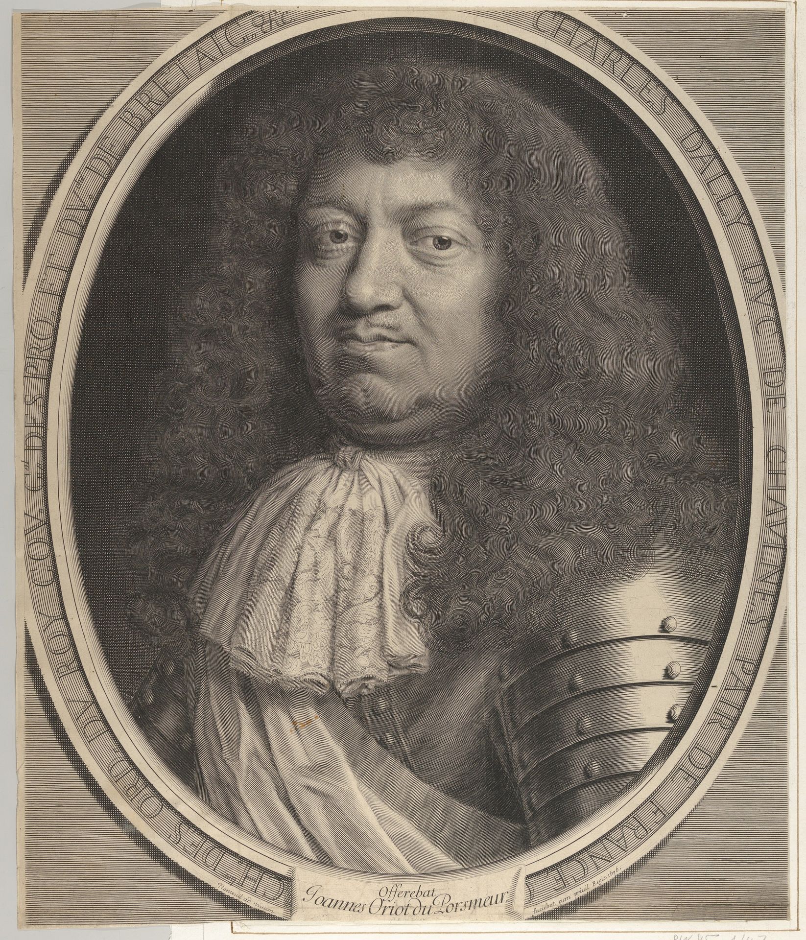 Charles d'Albert d'Ailly, duc de Chaulnes by Robert Nanteuil