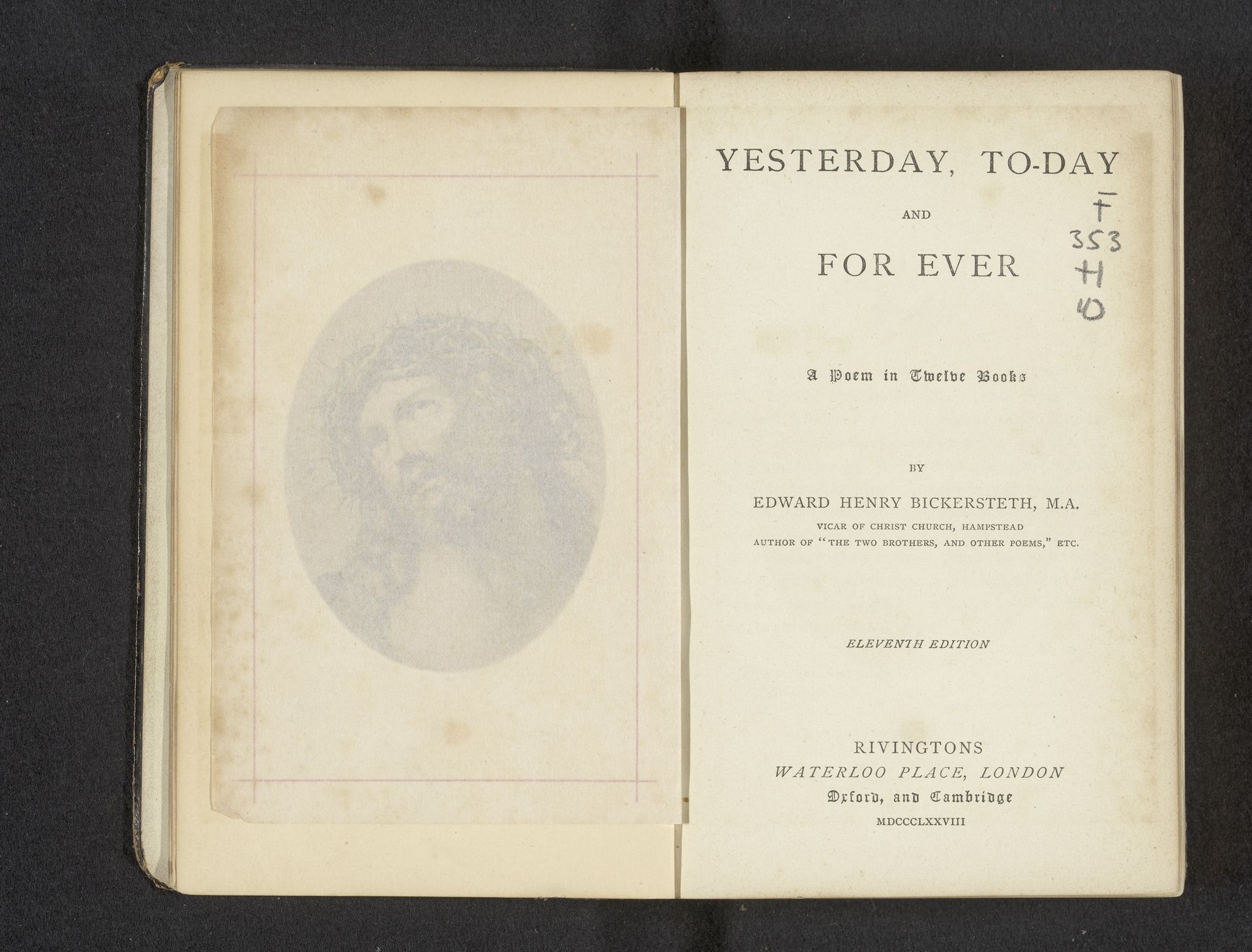 Yesterday, today and for ever by Cora Kennedy Aitken