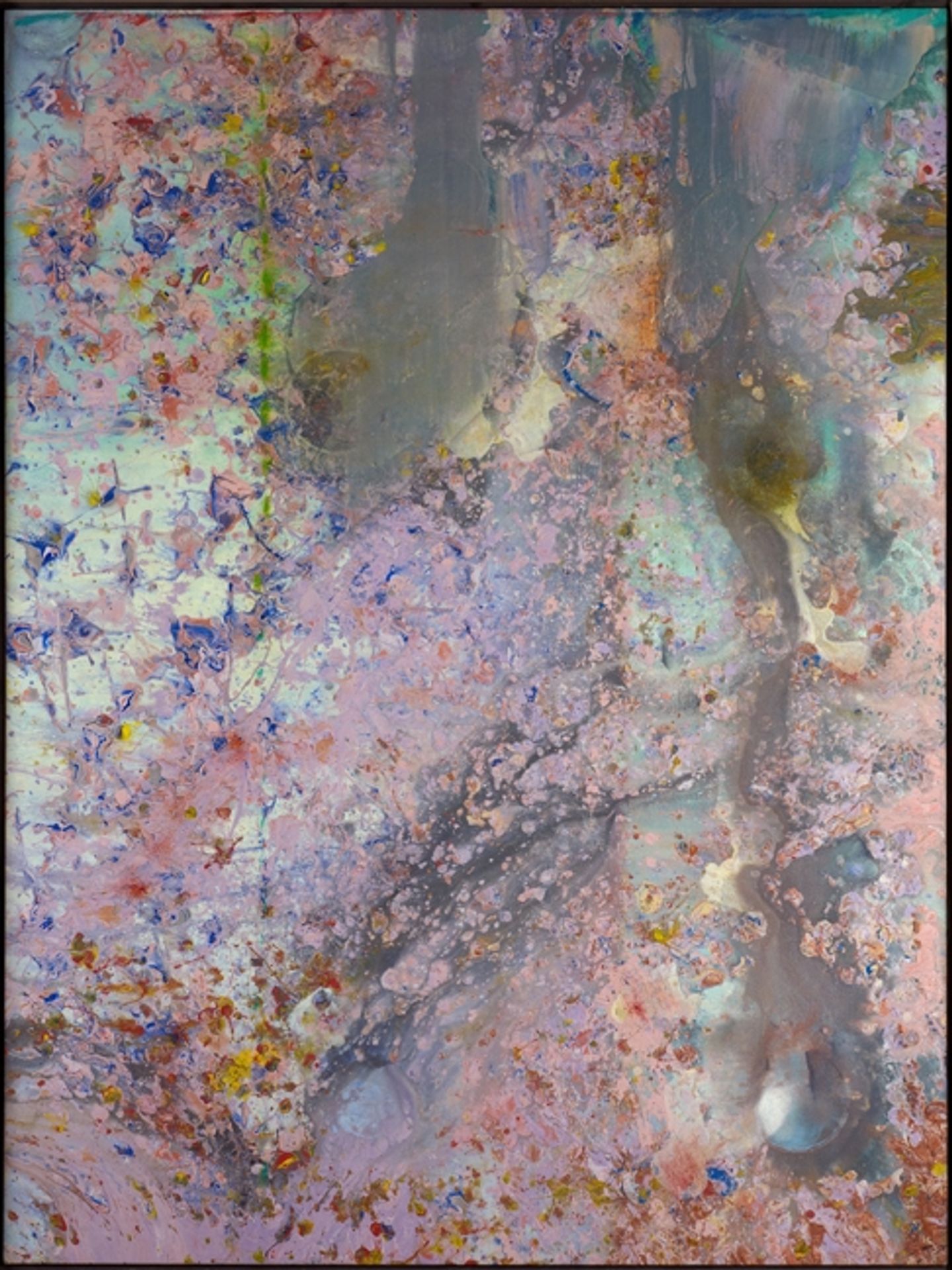 Odysseus's Footfalls by Frank Bowling