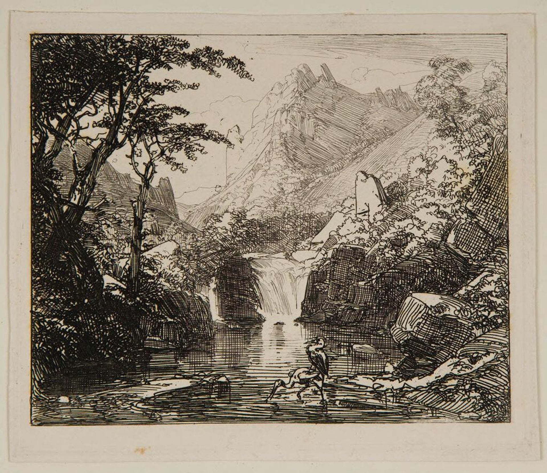 Plate IX by Johann Caspar Nepomuk Scheuren