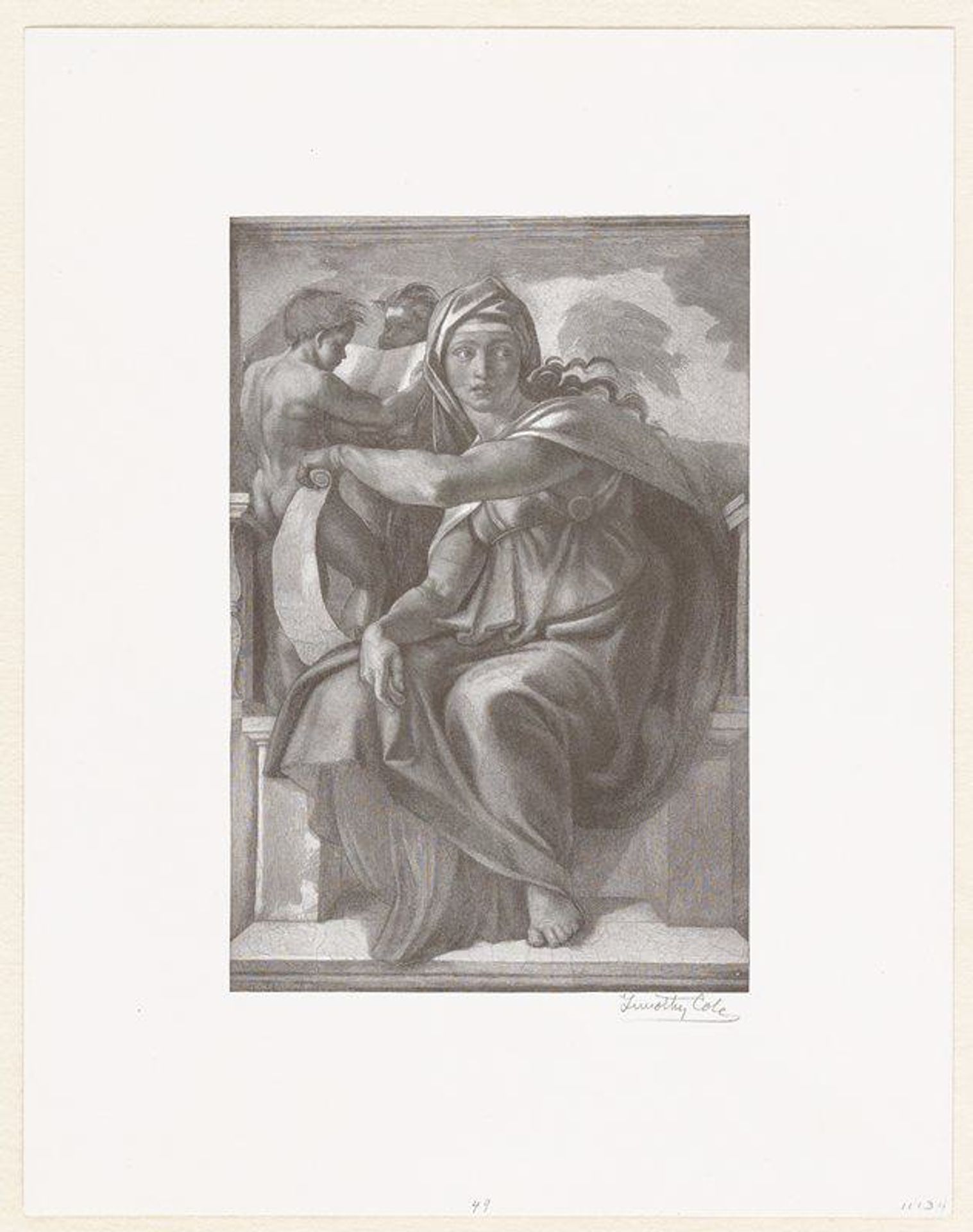 Delphian Sibyl by Timothy Cole
