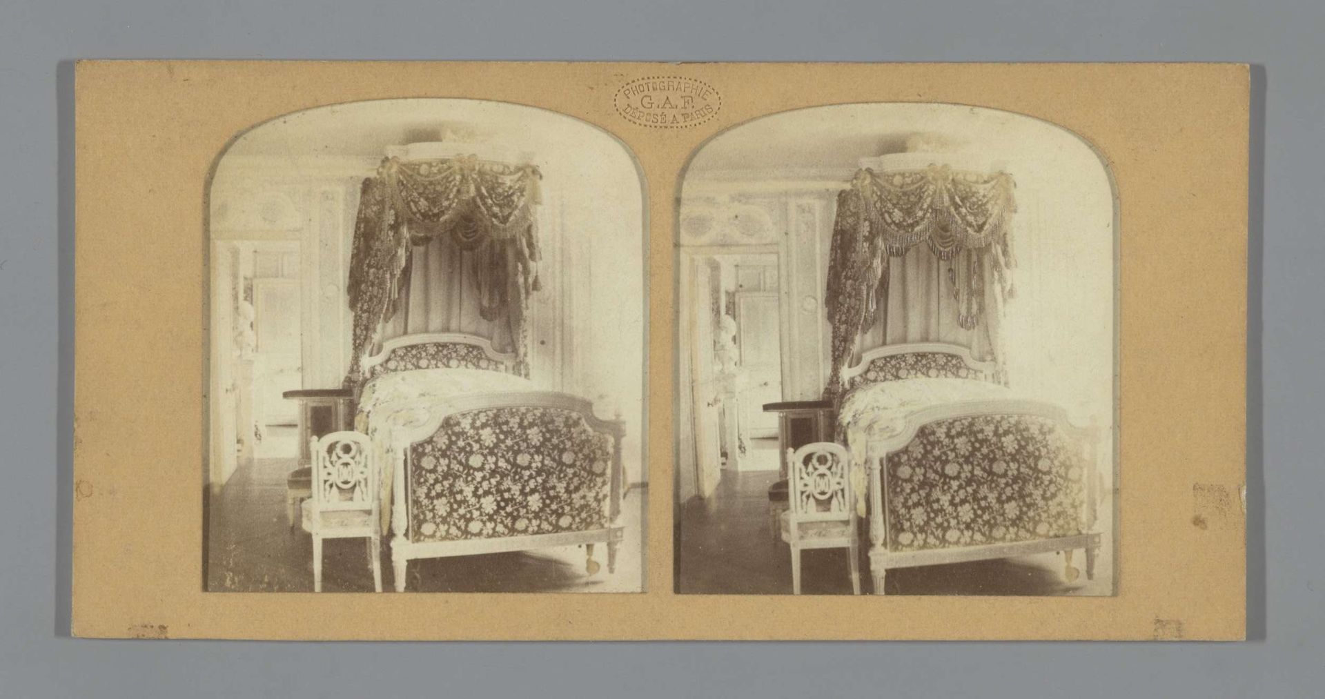 Slaapkamer van Marie-Antoinette, Petit Trianon, Versailles by Florent Grau