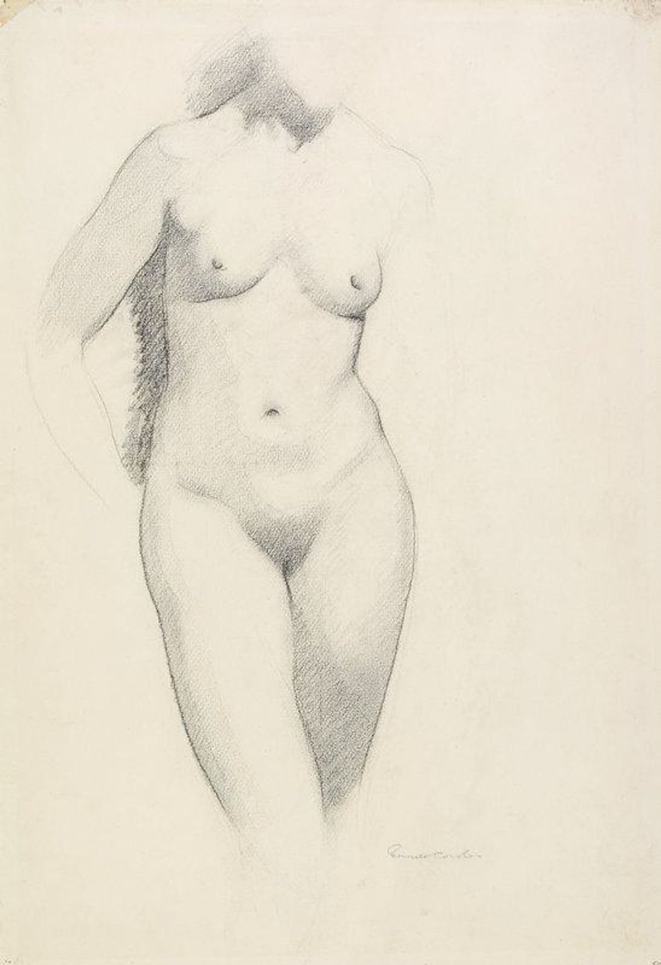 Nude Study by Russell Cowles