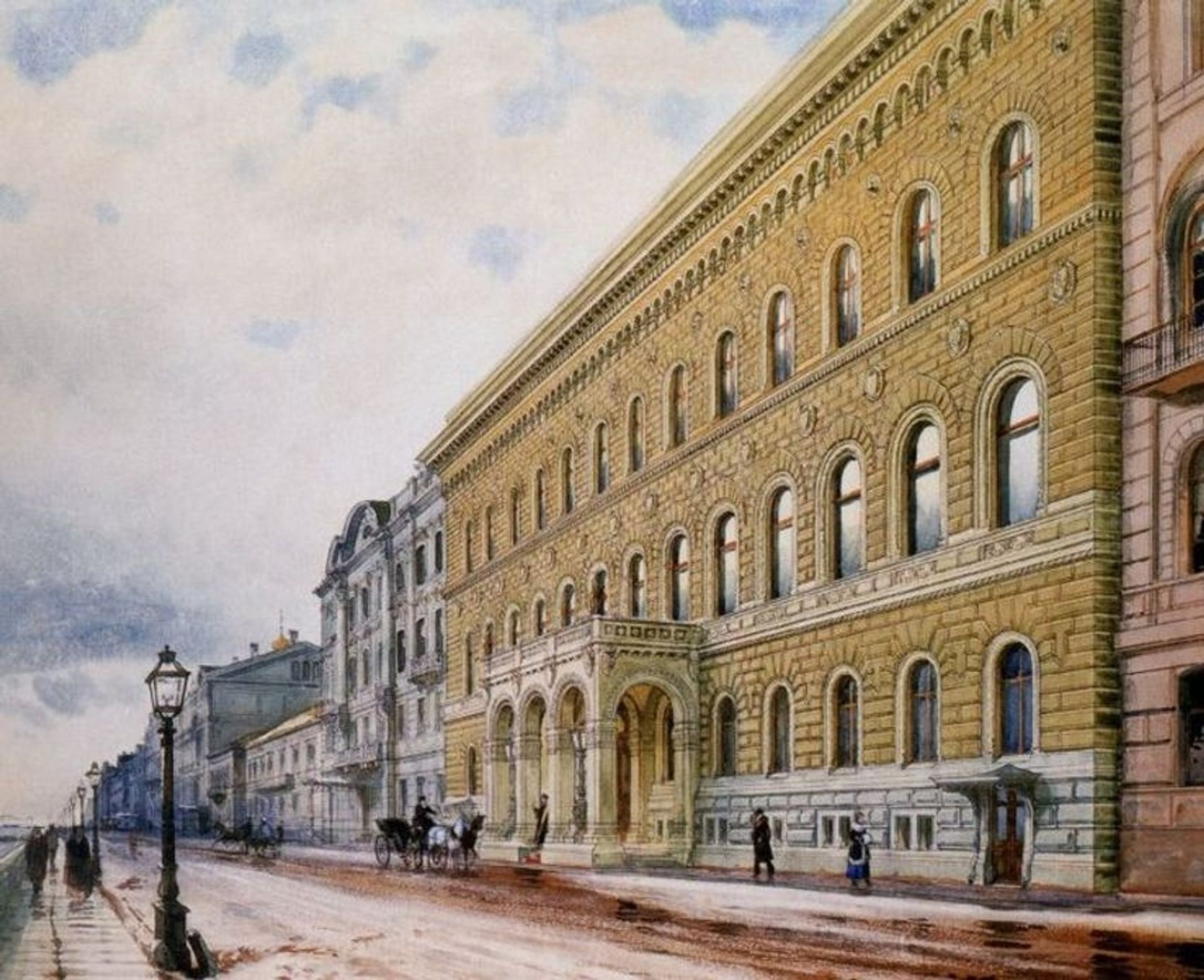 Palace of Great Prince Vladimir Alexandrovich by Albert Benois