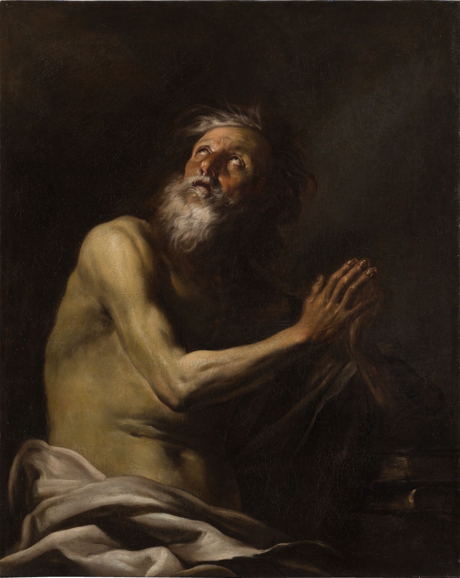 Hermit Saint (Paul the Hermit_) by Giacinto Brandi