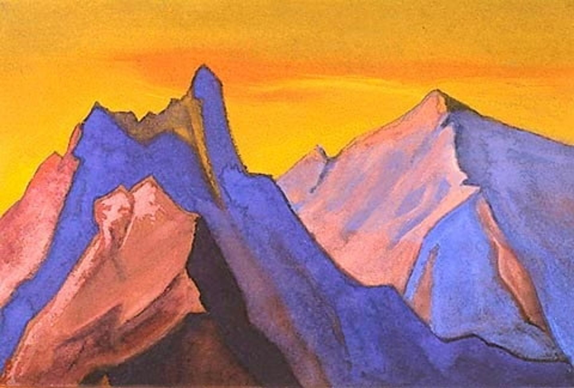 Himalayas by Nicholas Roerich