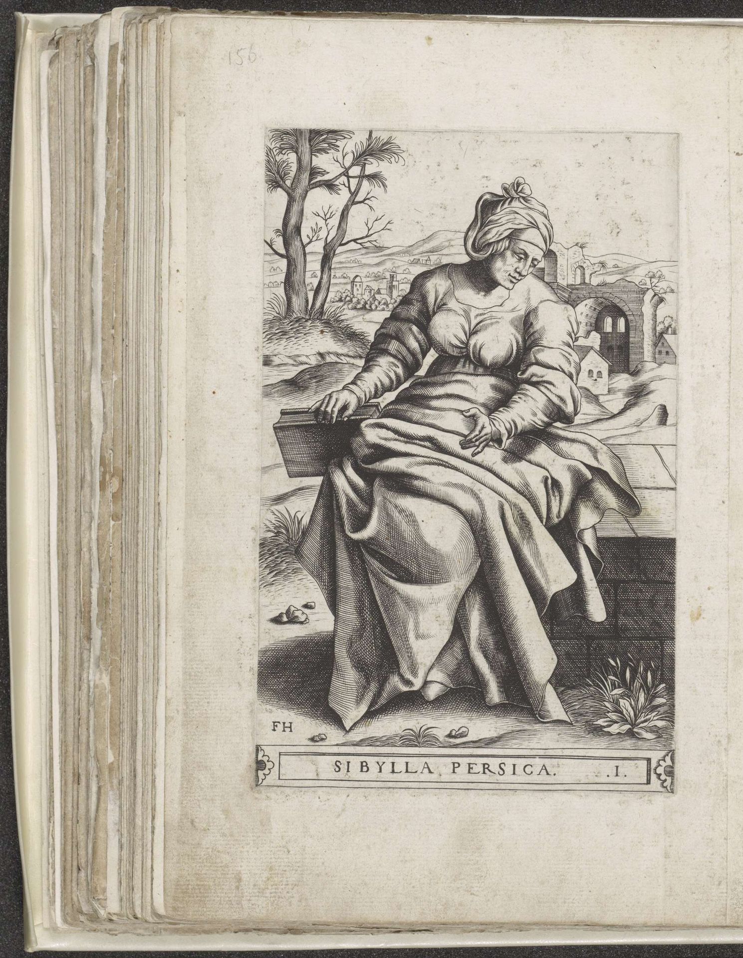 Perzische Sibille by Frans Huys