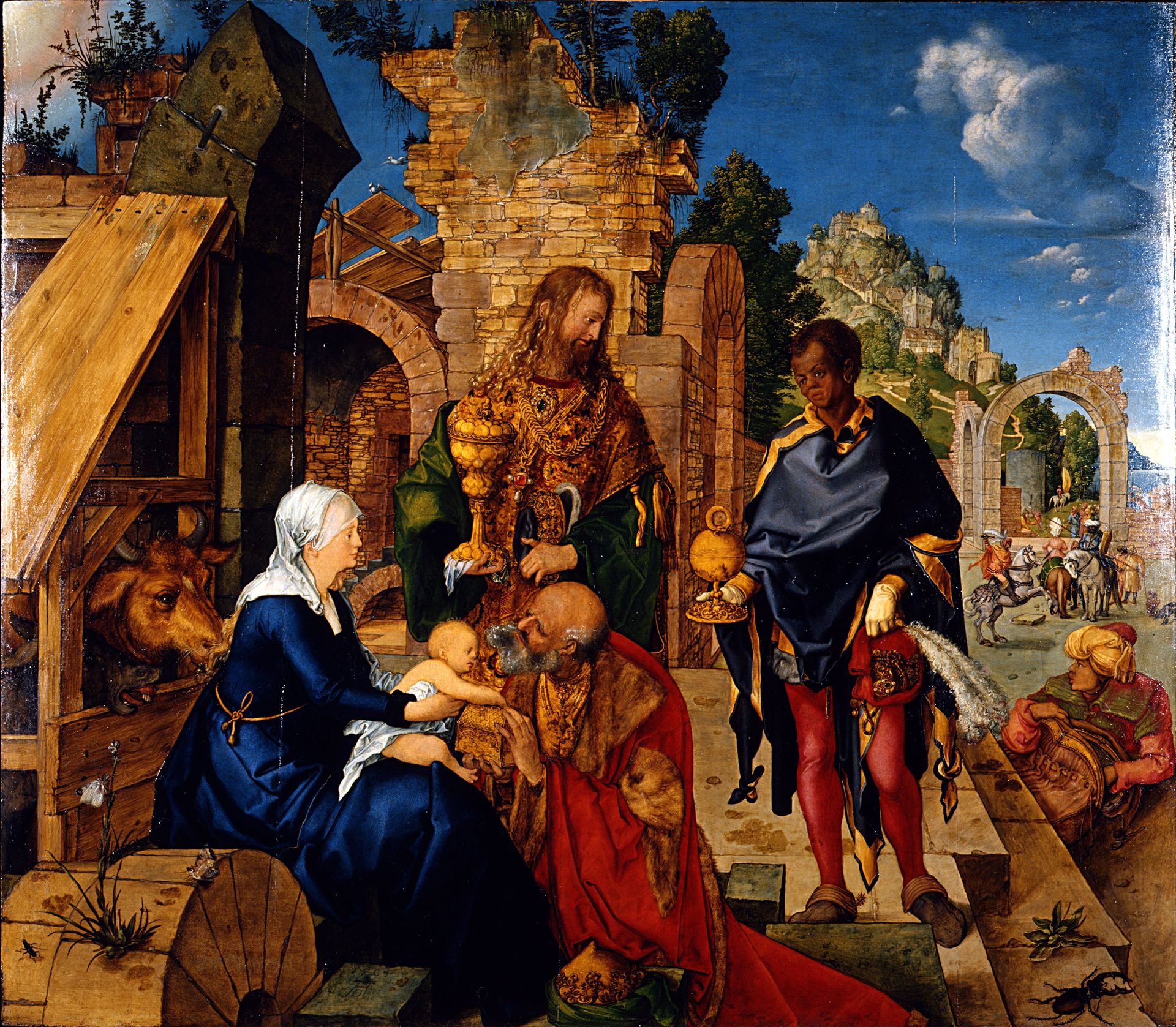 The Adoration of the Magi by Albrecht Durer