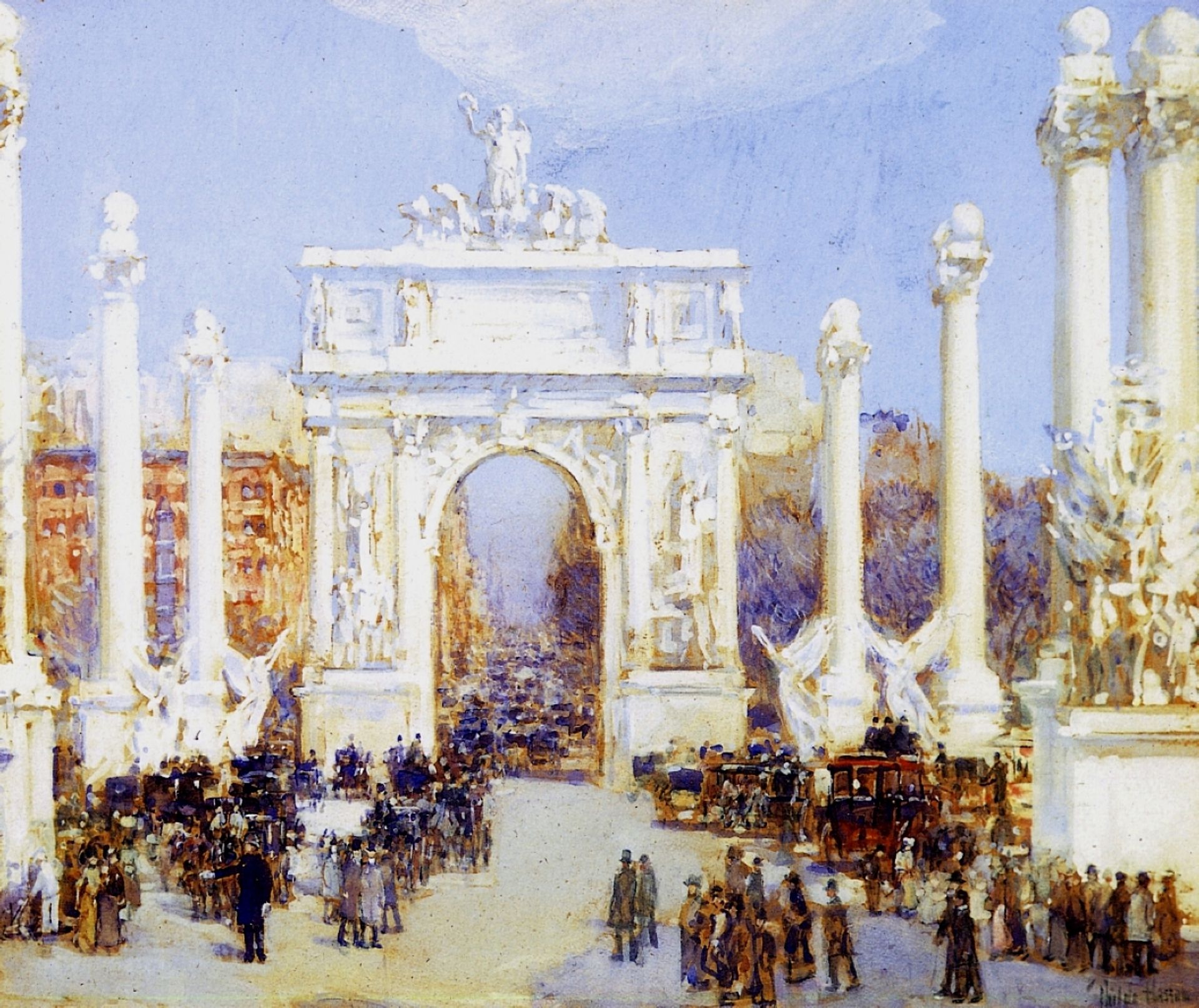 Dewey's Arch by Childe Hassam