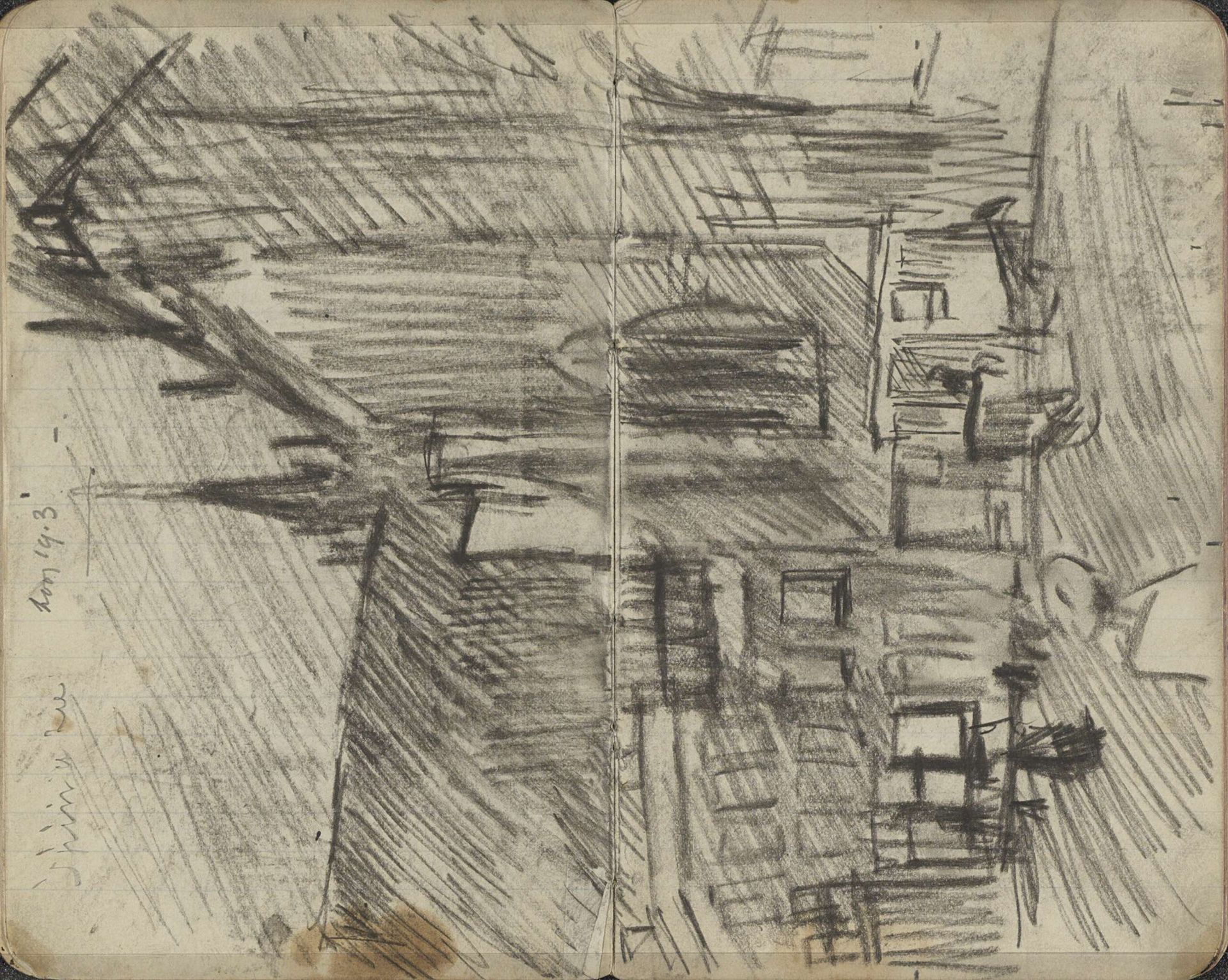 Nieuwe Kerk te Amsterdam, gezien vanaf de Nieuwezijds Voorburgwal by George Hendrik Breitner