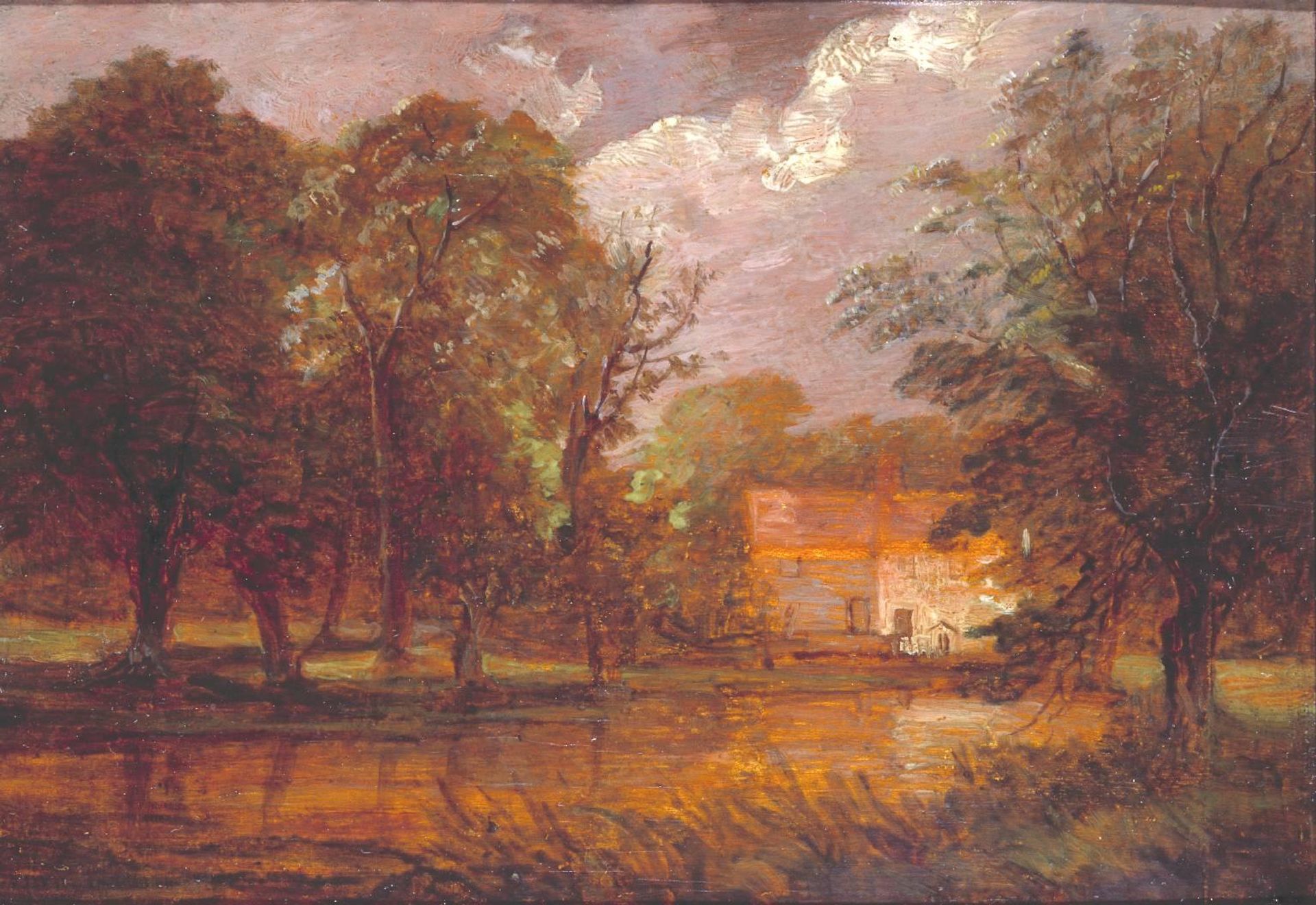 A House by a River by  Thomas Churchyard