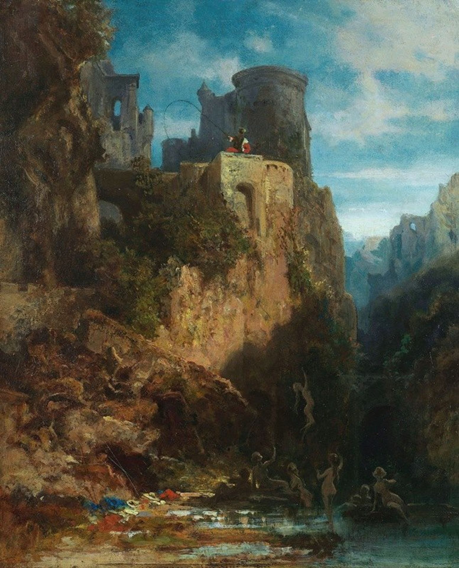 Nixenfang by Carl Spitzweg