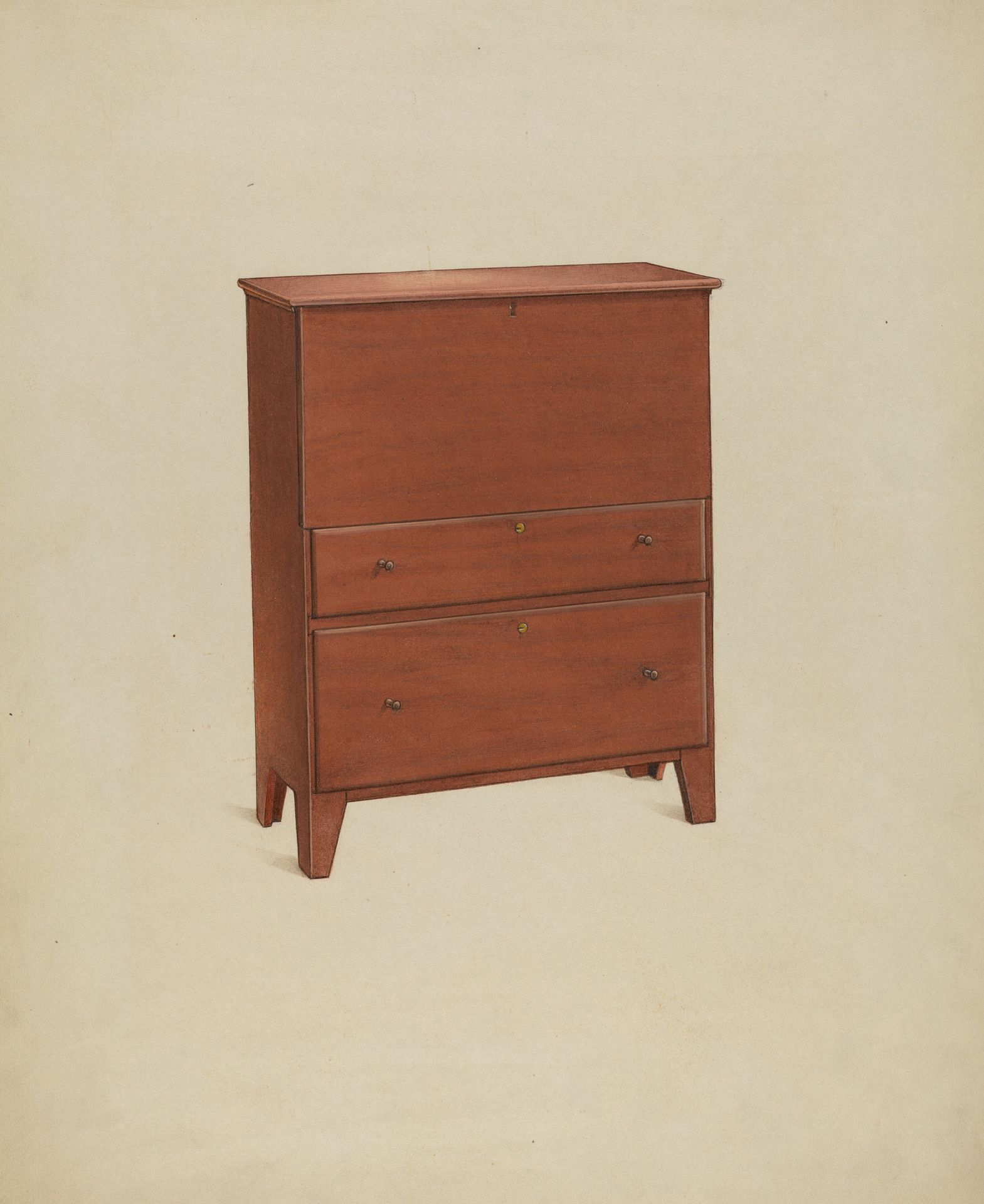 Shaker Chest of Drawers by Winslow Rich