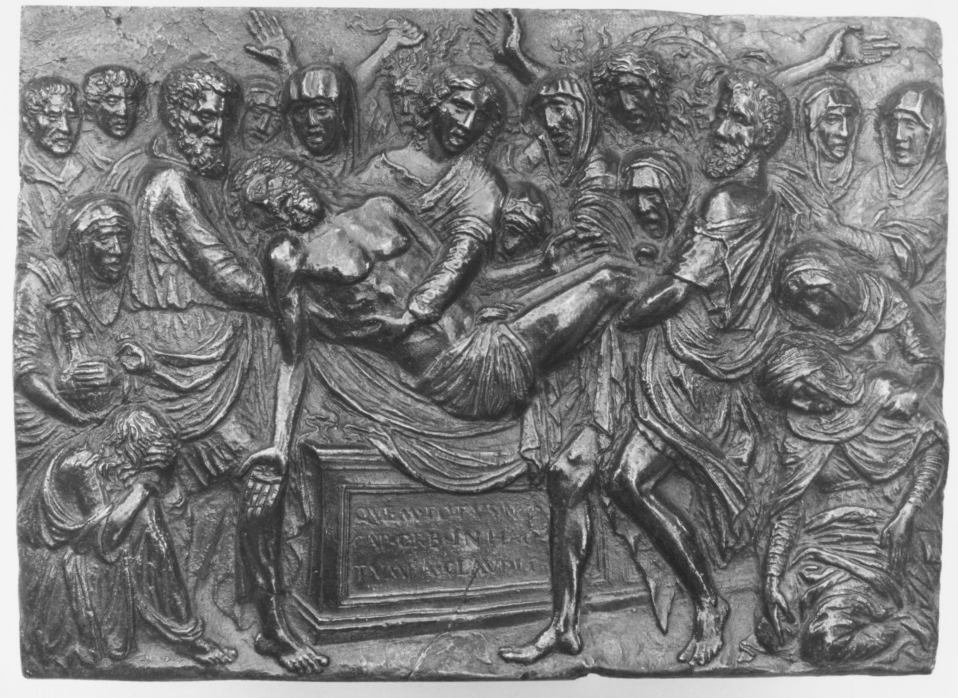 The Entombment of Christ by Andrea Briosco, called Riccio