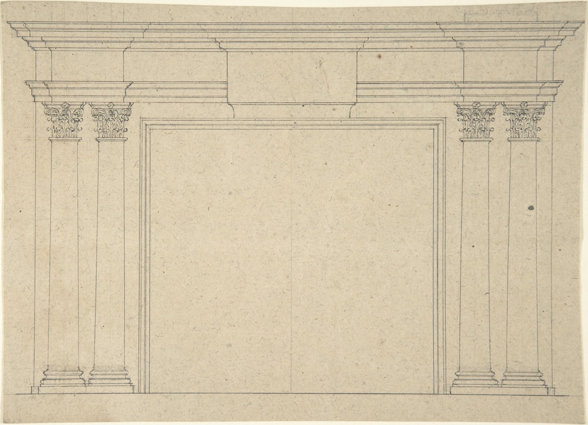 Design for a Chimneypiece by Sir William Chambers