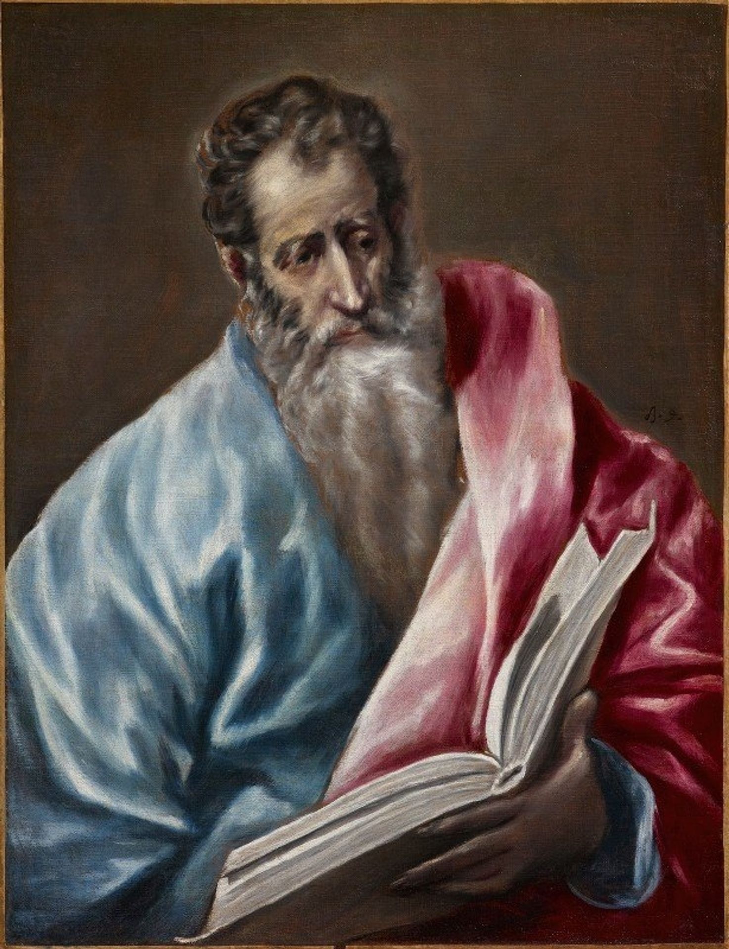St. Matthew by El Greco (Domenikos Theotokopoulos)