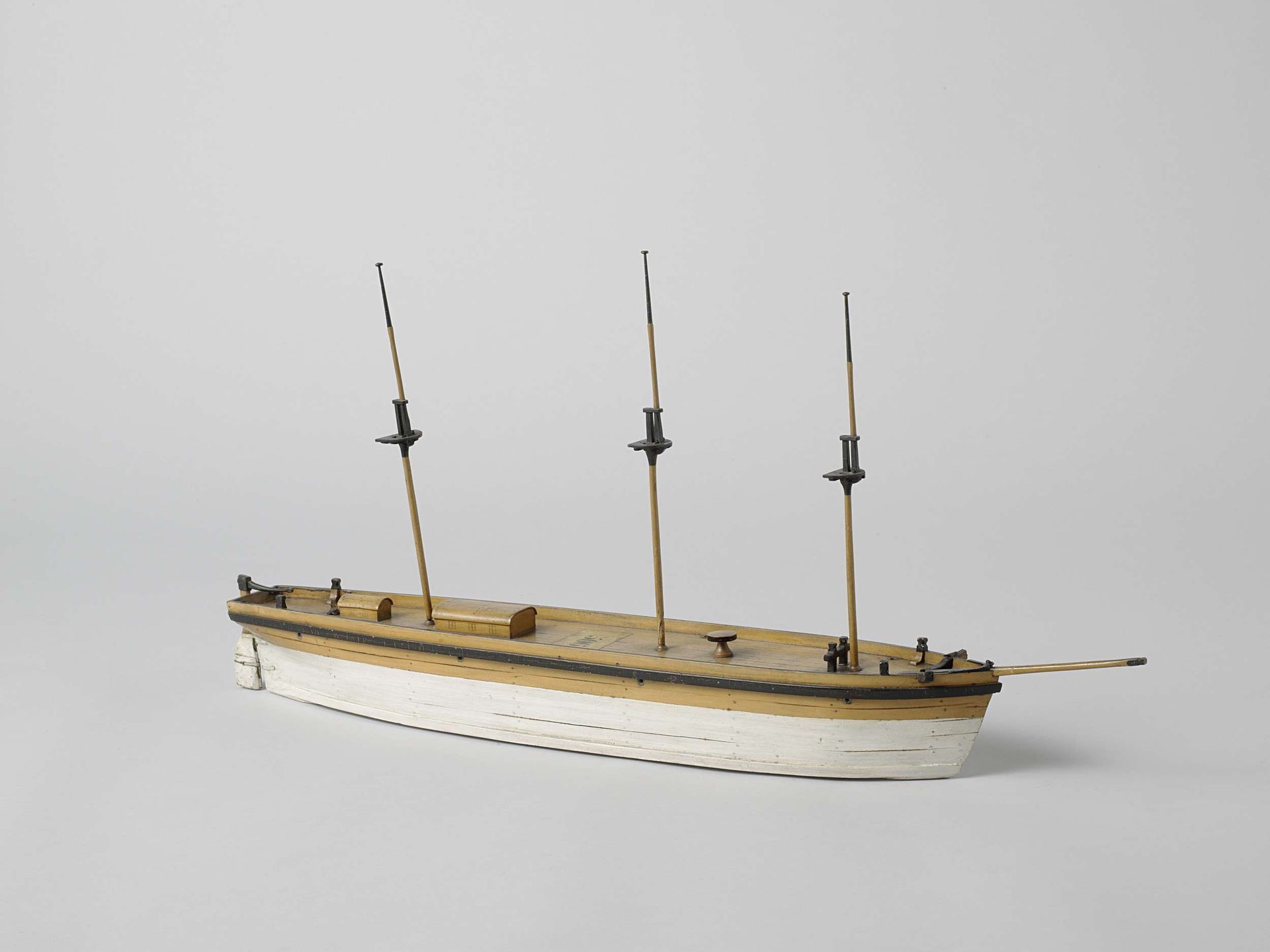Model of a Timber Ship by Anonymous
