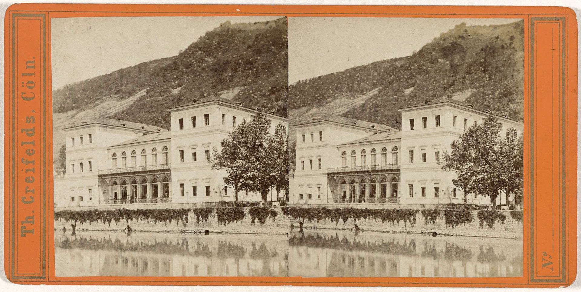 Kurhaus in Bad Ems, Duitsland by Theodor Creifelds
