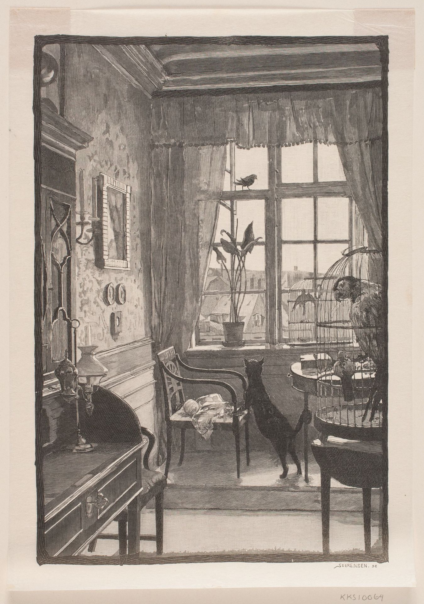Interiør by Louis Sørensen