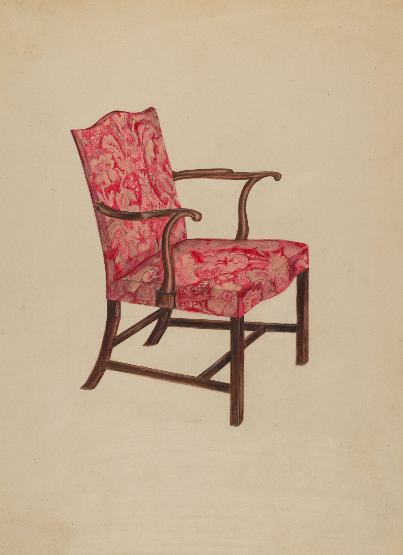 Armchair by Anonymous