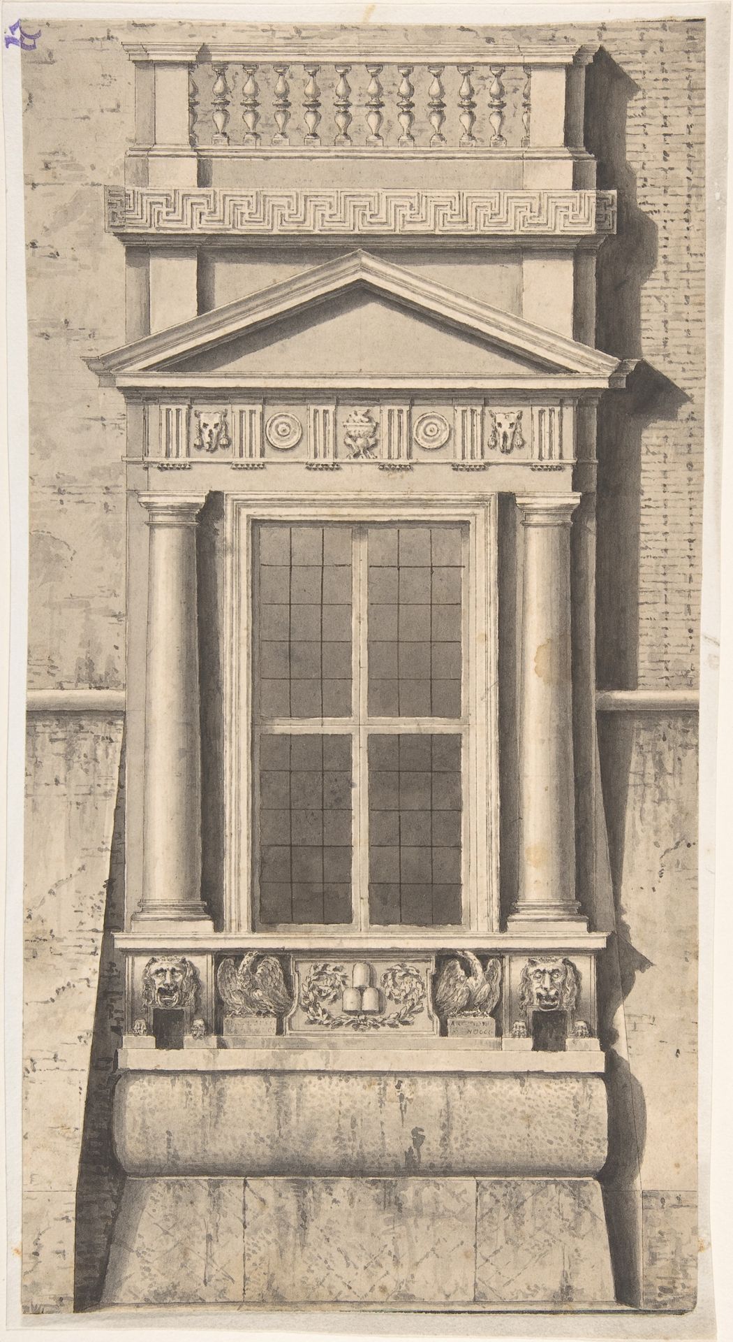 Window of Pope Julius III (del Monte), Palazzo Comunale, Bologna by Anonymous