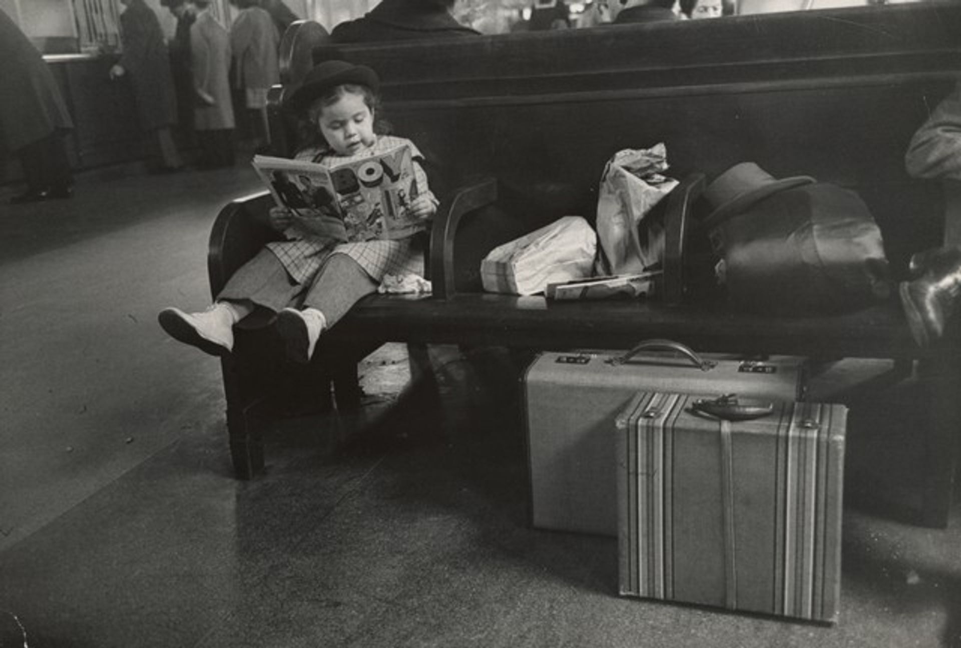 Waiting Room Scene by Esther Bubley