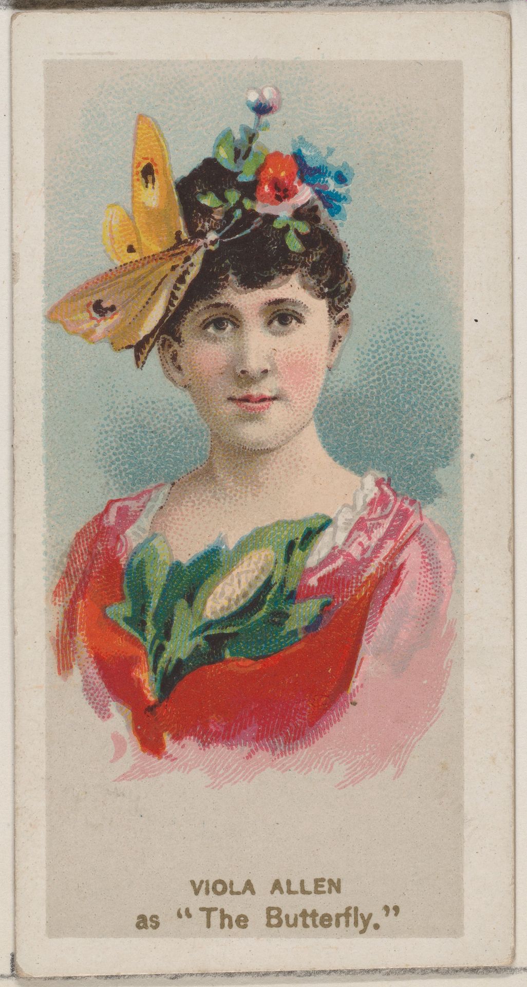 Viola Allen as "The Butterfly," from the series Fancy Dress Ball Costumes (N73) for Duke brand cigarettes by W. Duke, Sons & Co.