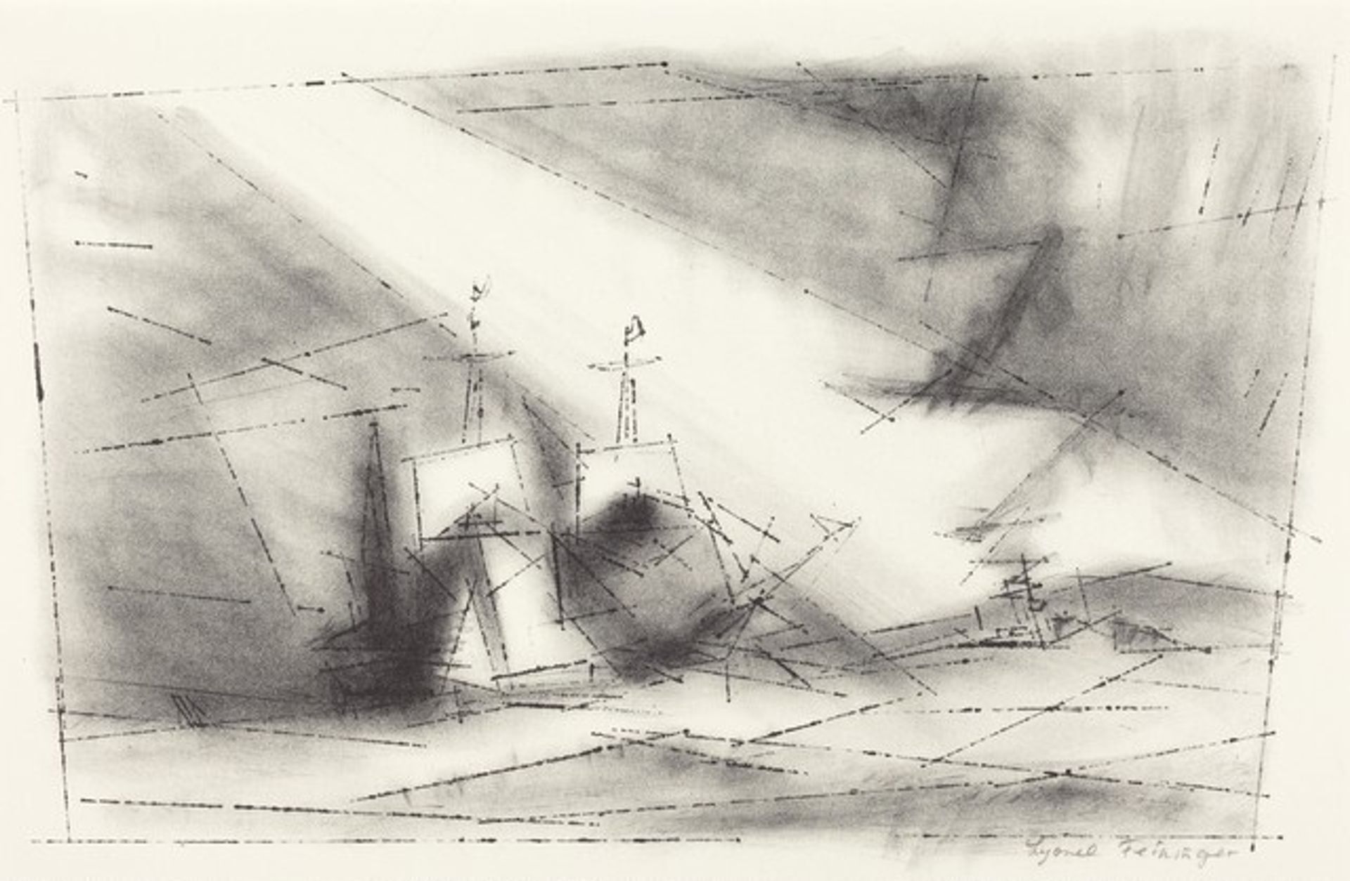 Off the Coast by Lyonel Feininger