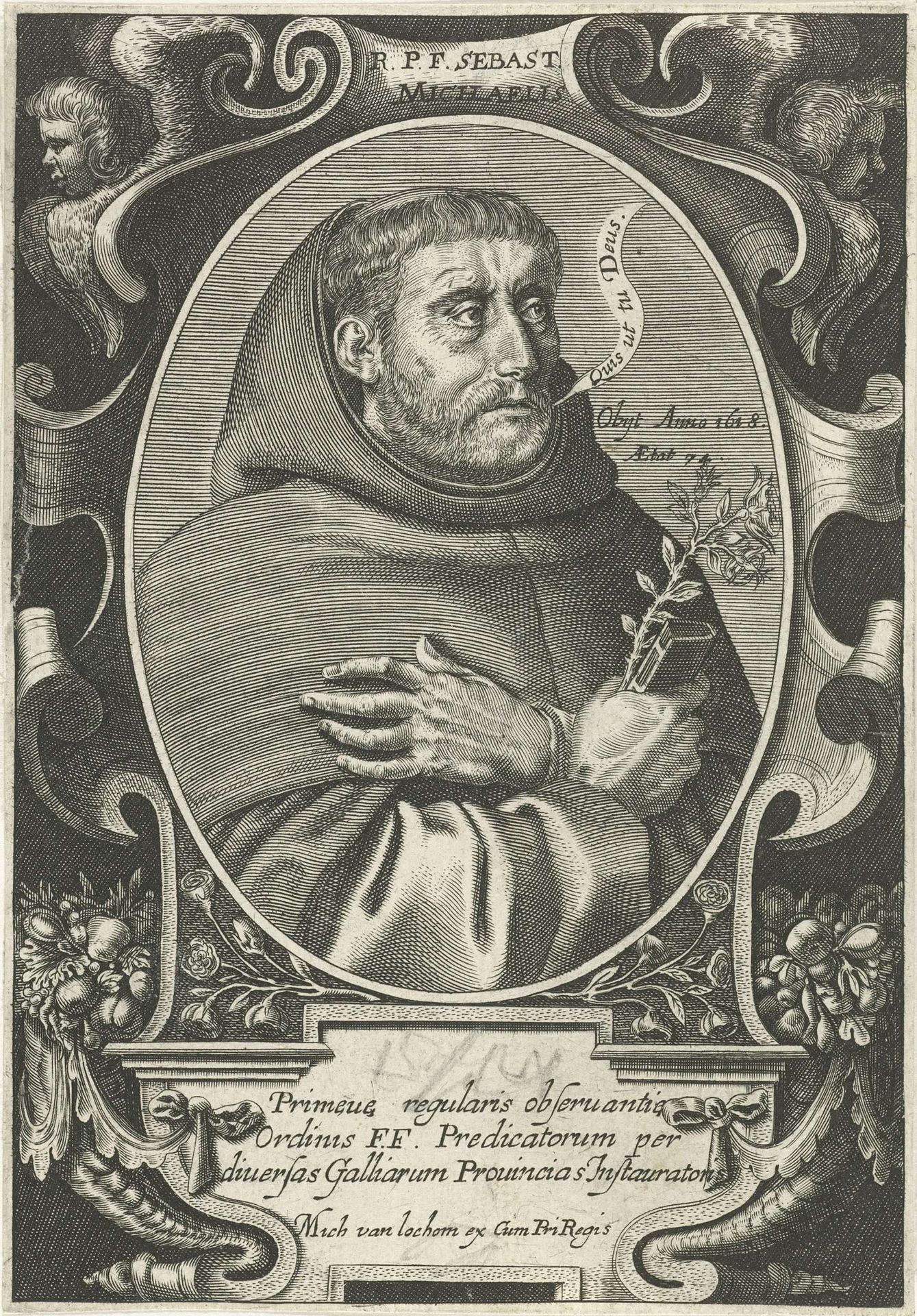 Portret van Sebastien Michaelis by Michel van Lochom