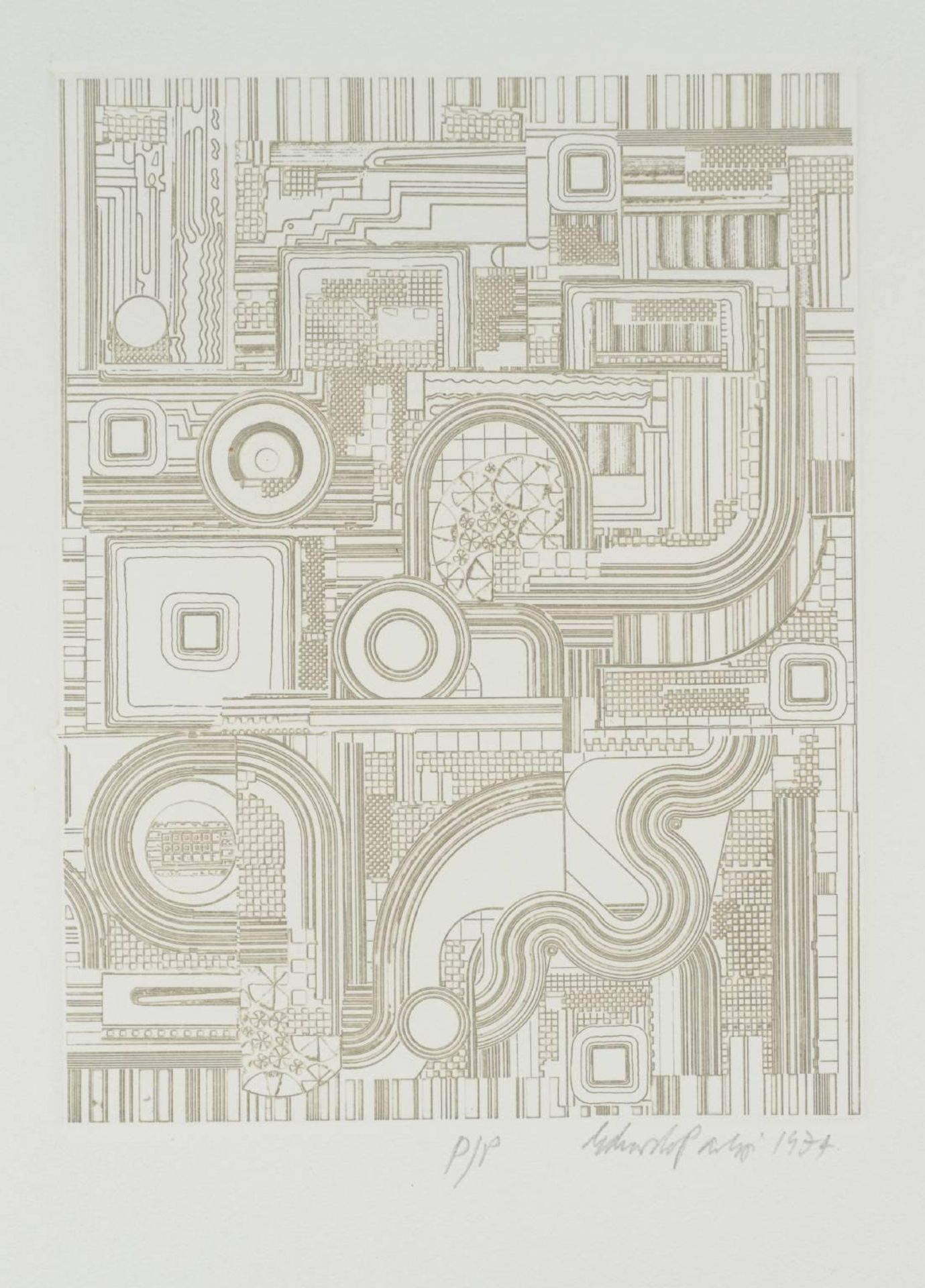 Zaspiak-Blat by  Sir Eduardo Paolozzi