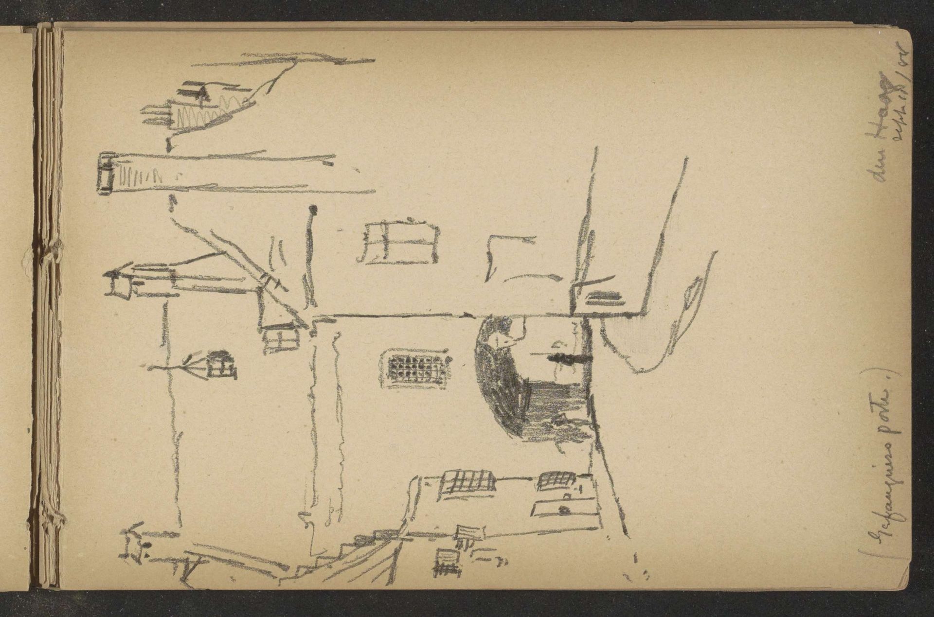 Gevangenpoort te Den Haag by Alexander Shilling
