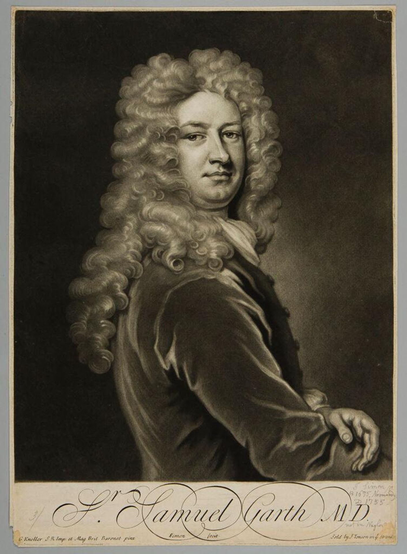 Samuel Garth by John Simon