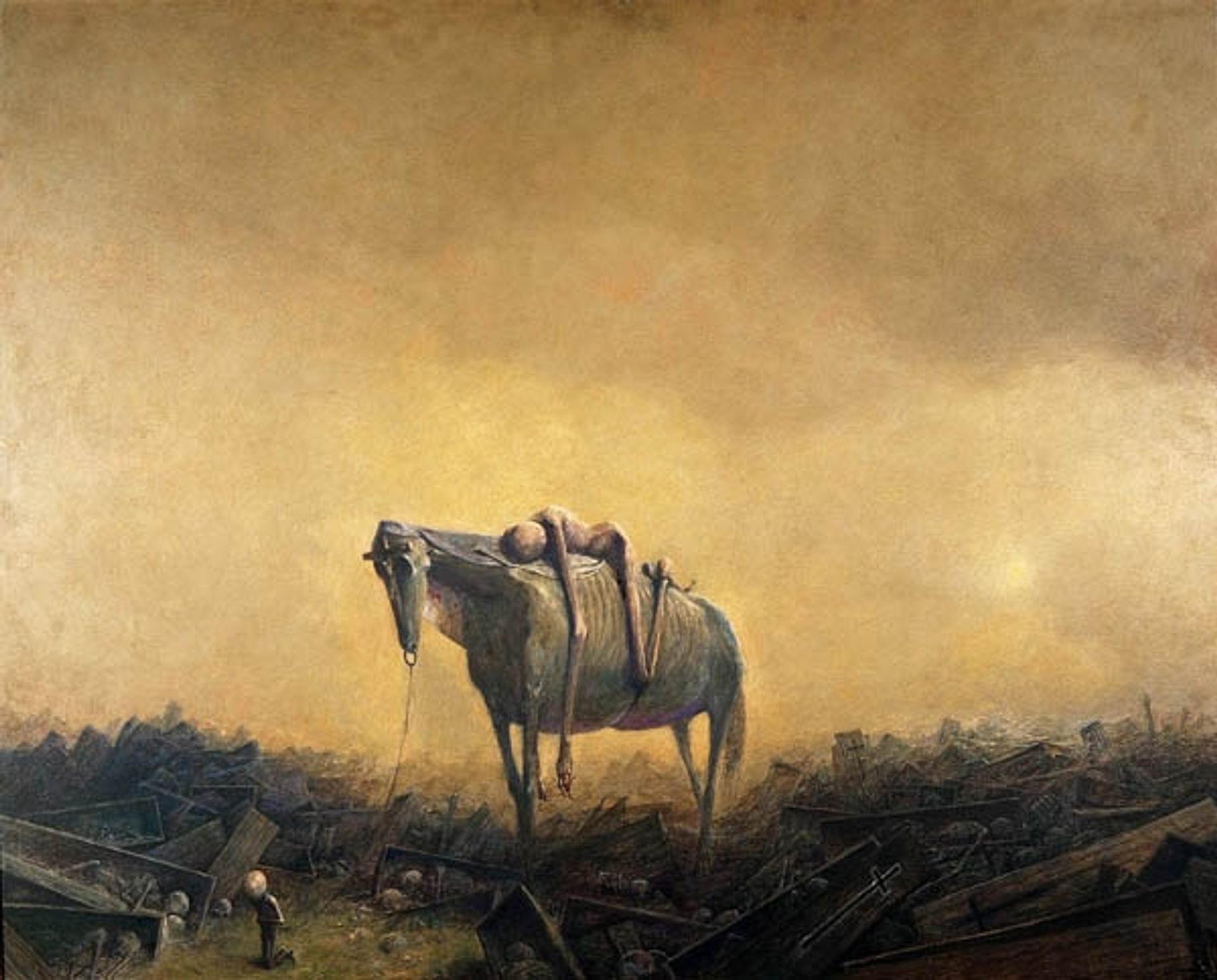 Untitled by Zdzislaw Beksinski