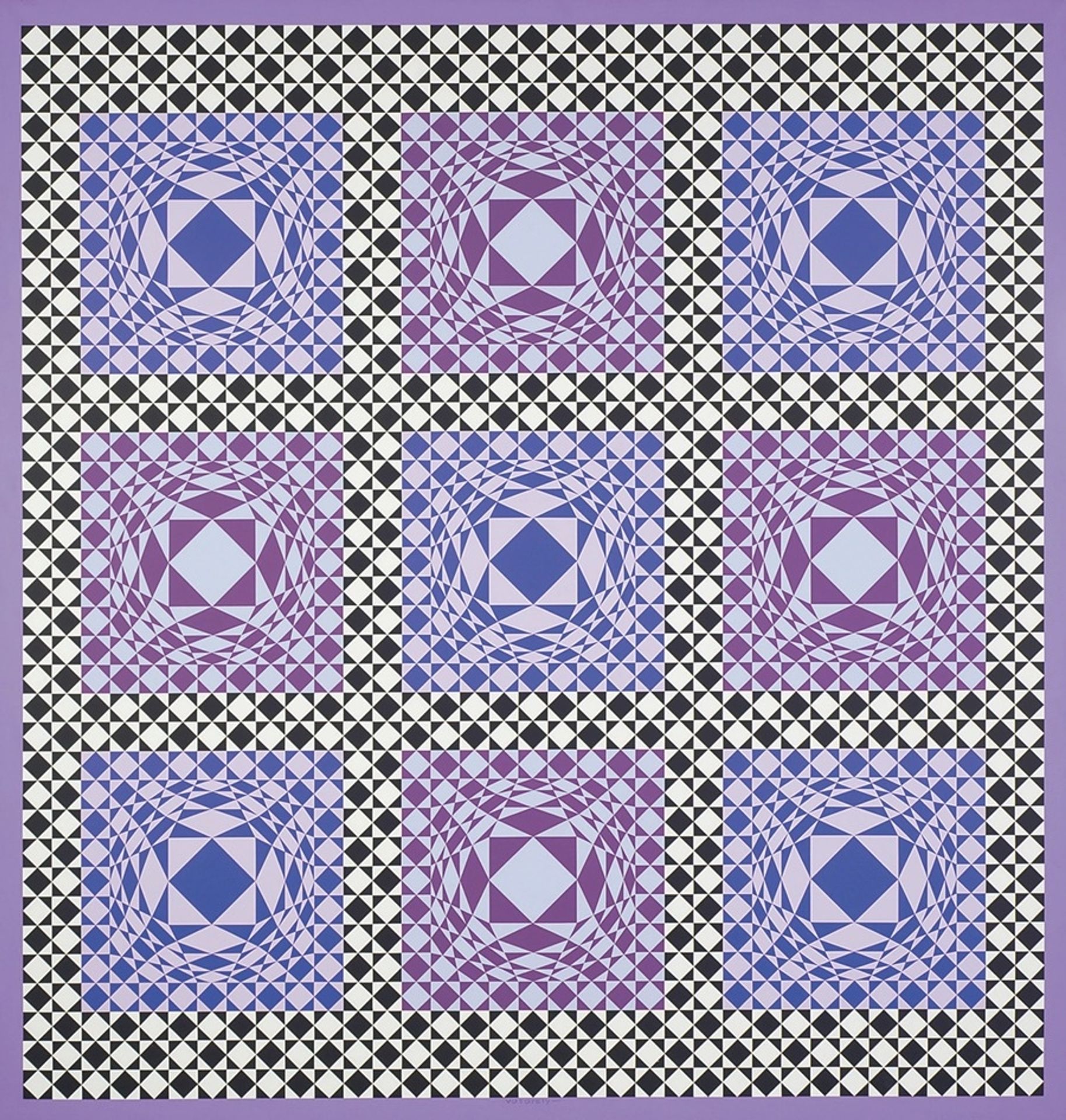 Jatek by Victor Vasarely
