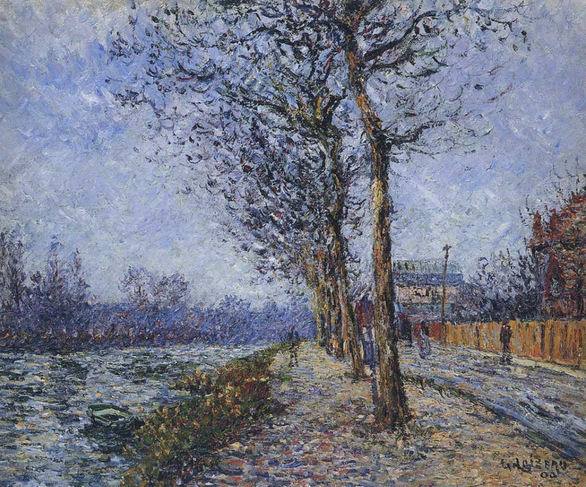 Oise at Pontoise by Gustave Loiseau