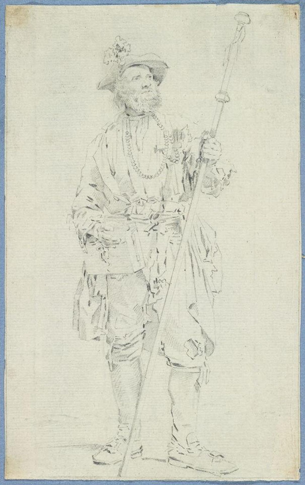 Man with Staff by Jacob Perkois