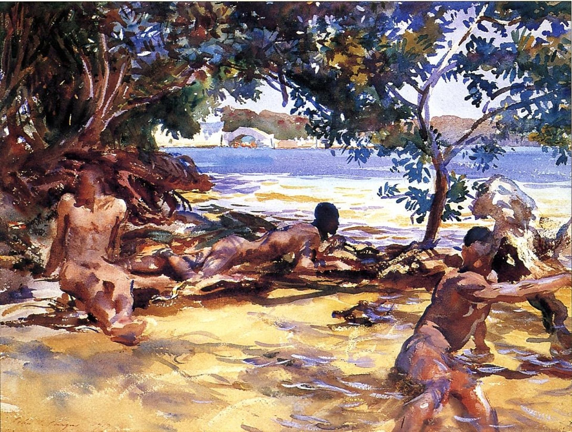 The Bathers by John Singer Sargent