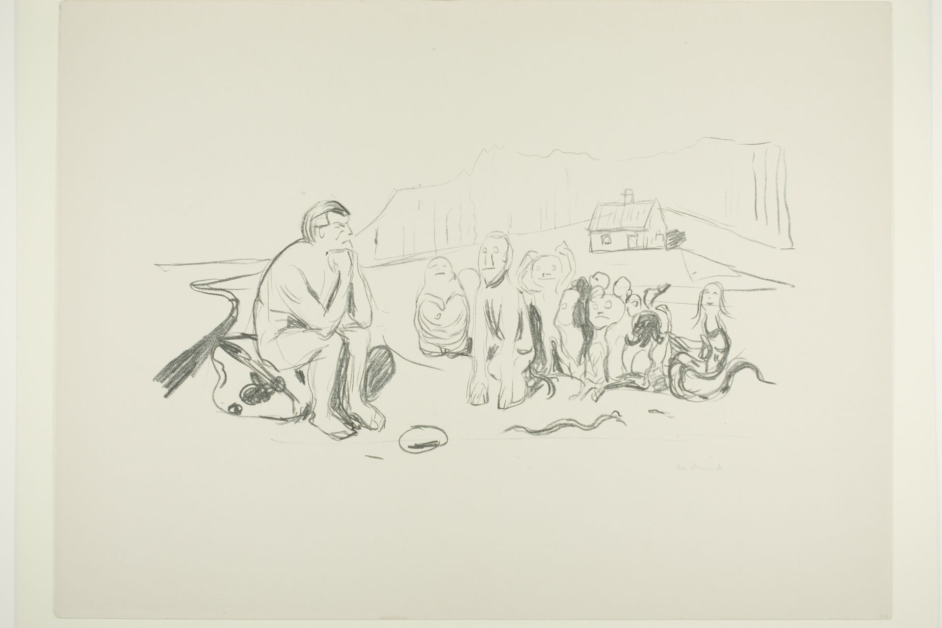 Alpha's Progeny by Edvard Munch