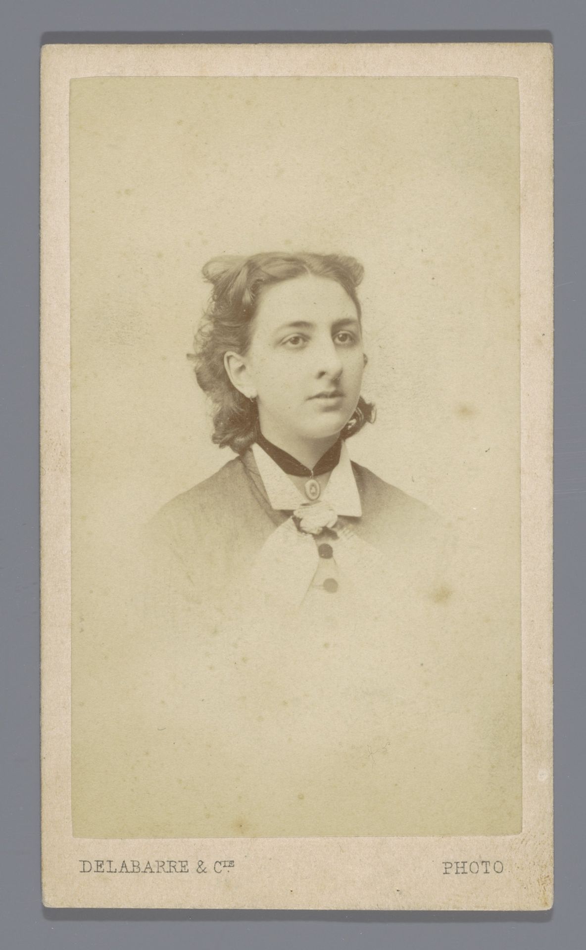 Portret van Charlotte van Braam by Albert Delabarre