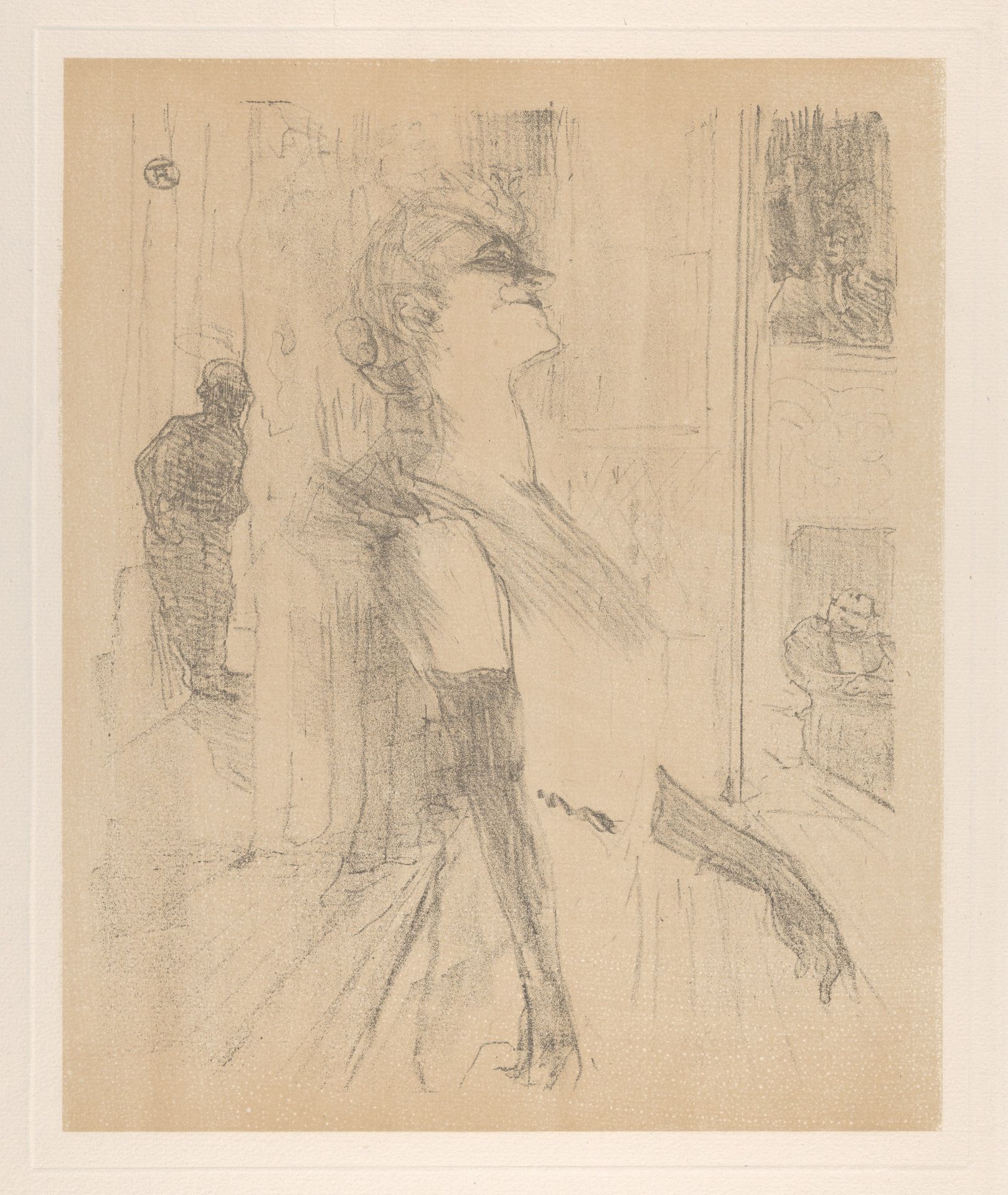 I. Sur la Scene by Henri de Toulouse-Lautrec