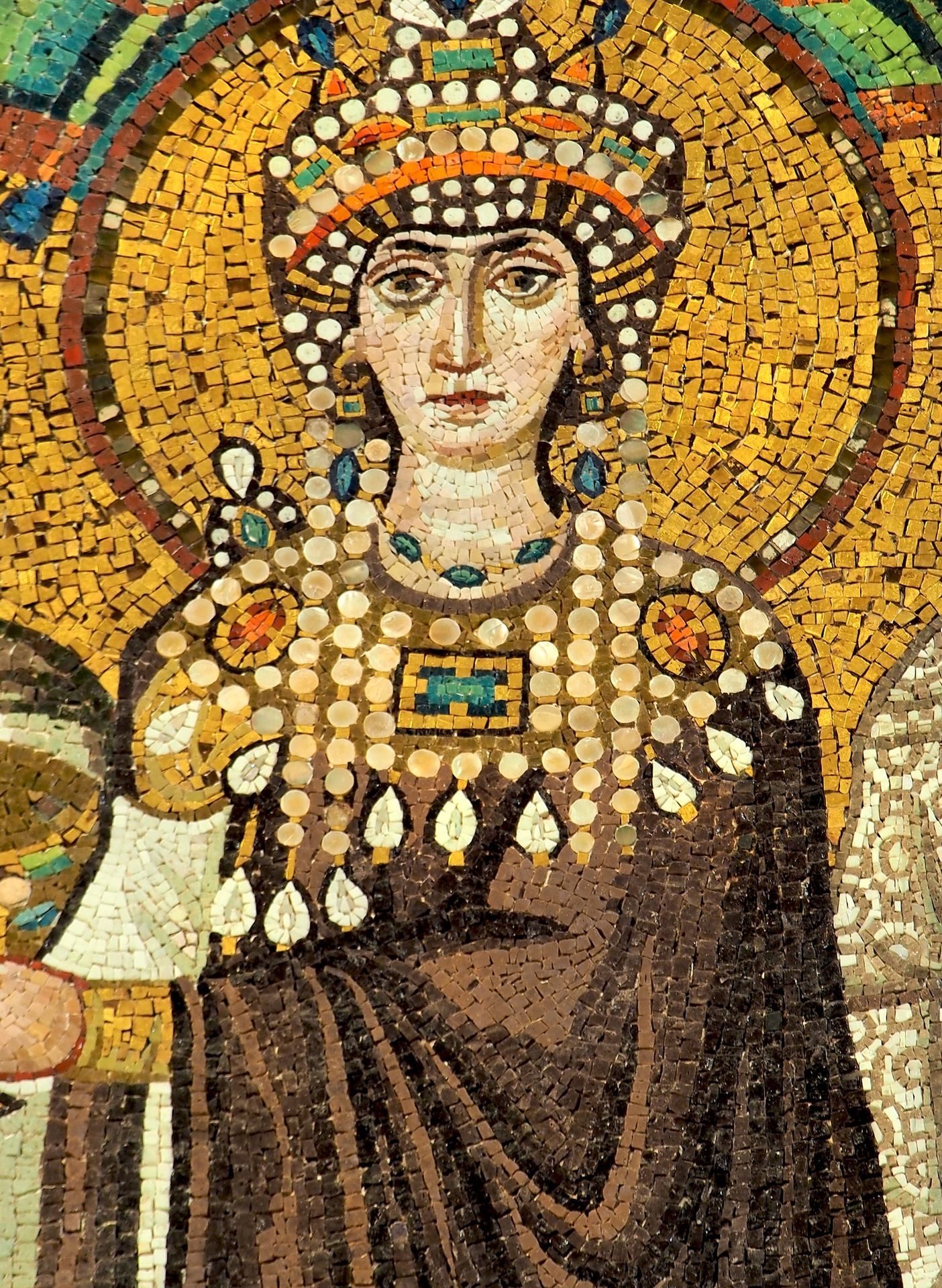 Mosaic of Theodora by Byzantine Mosaics