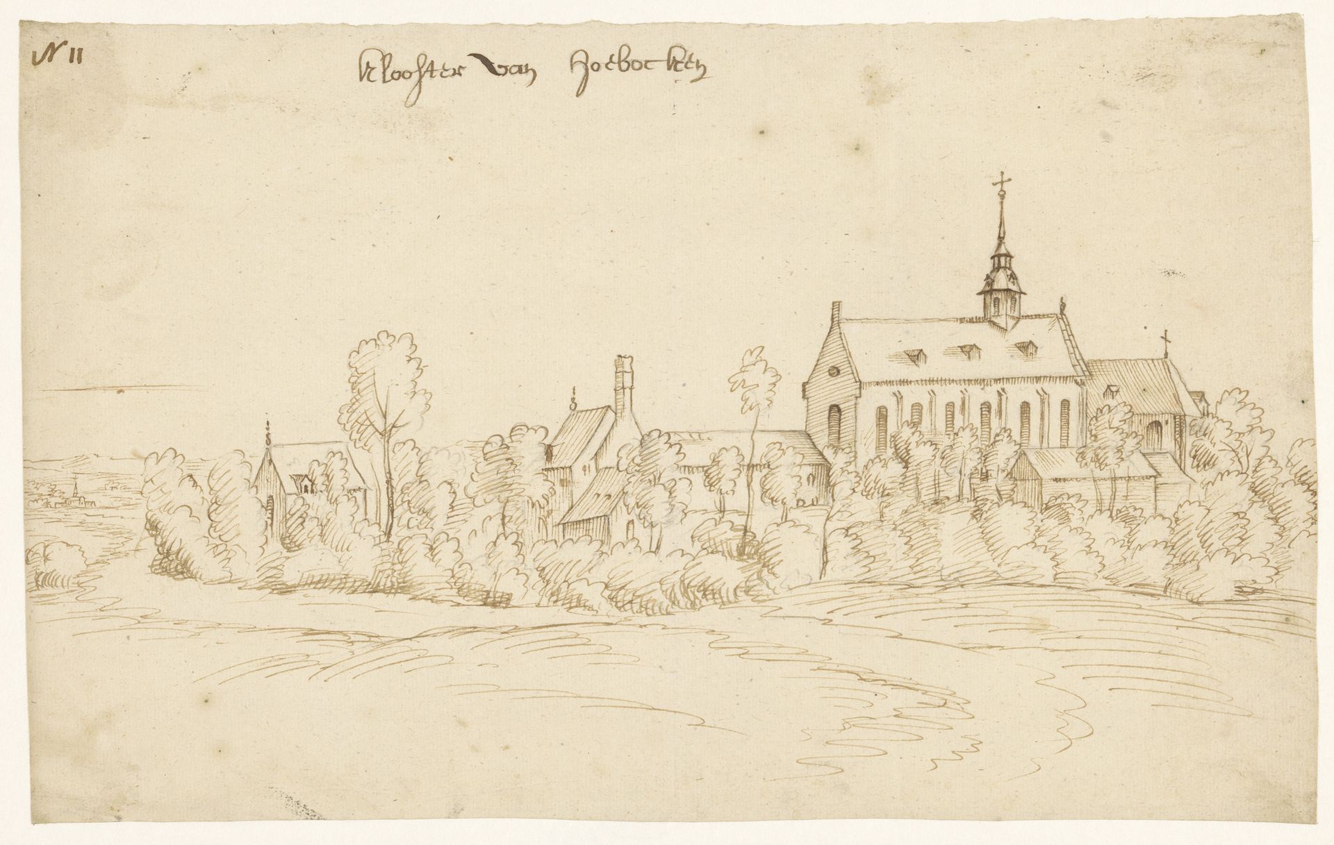 Het klooster van Hoboken by H. van Wel