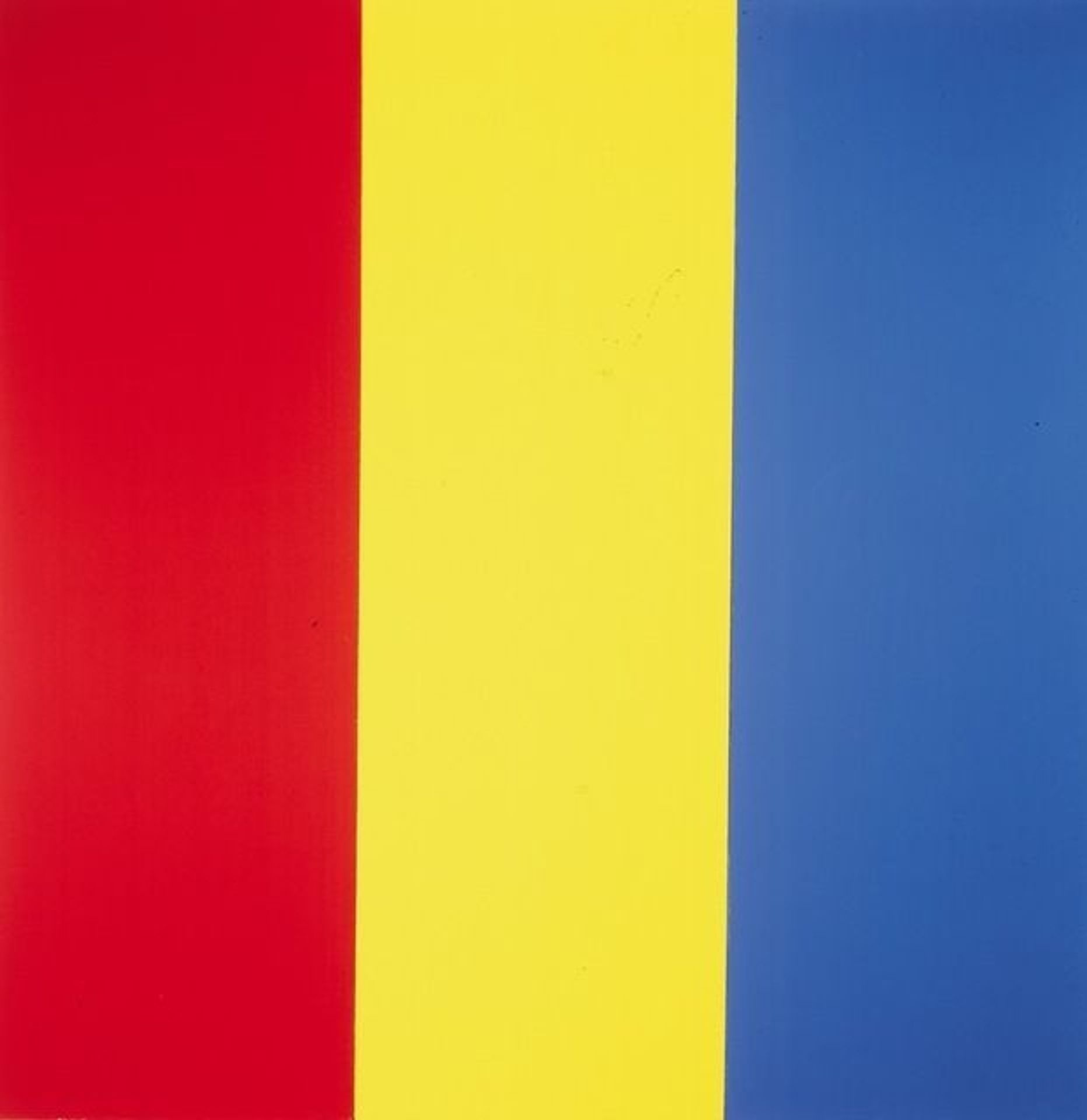 Red Yellow Blue Painting No. 1 by Brice Marden