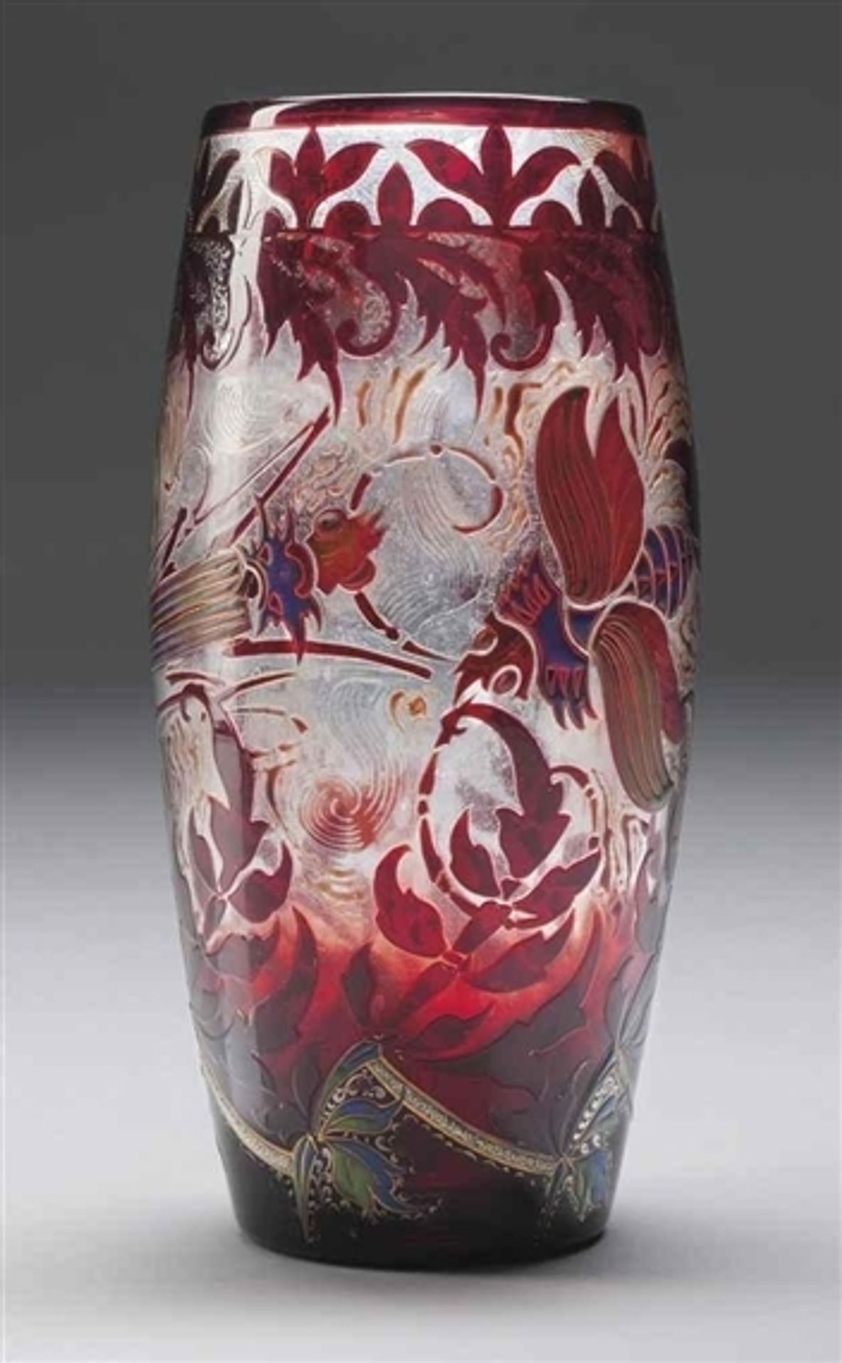 Cigales Vase by Emile Galle