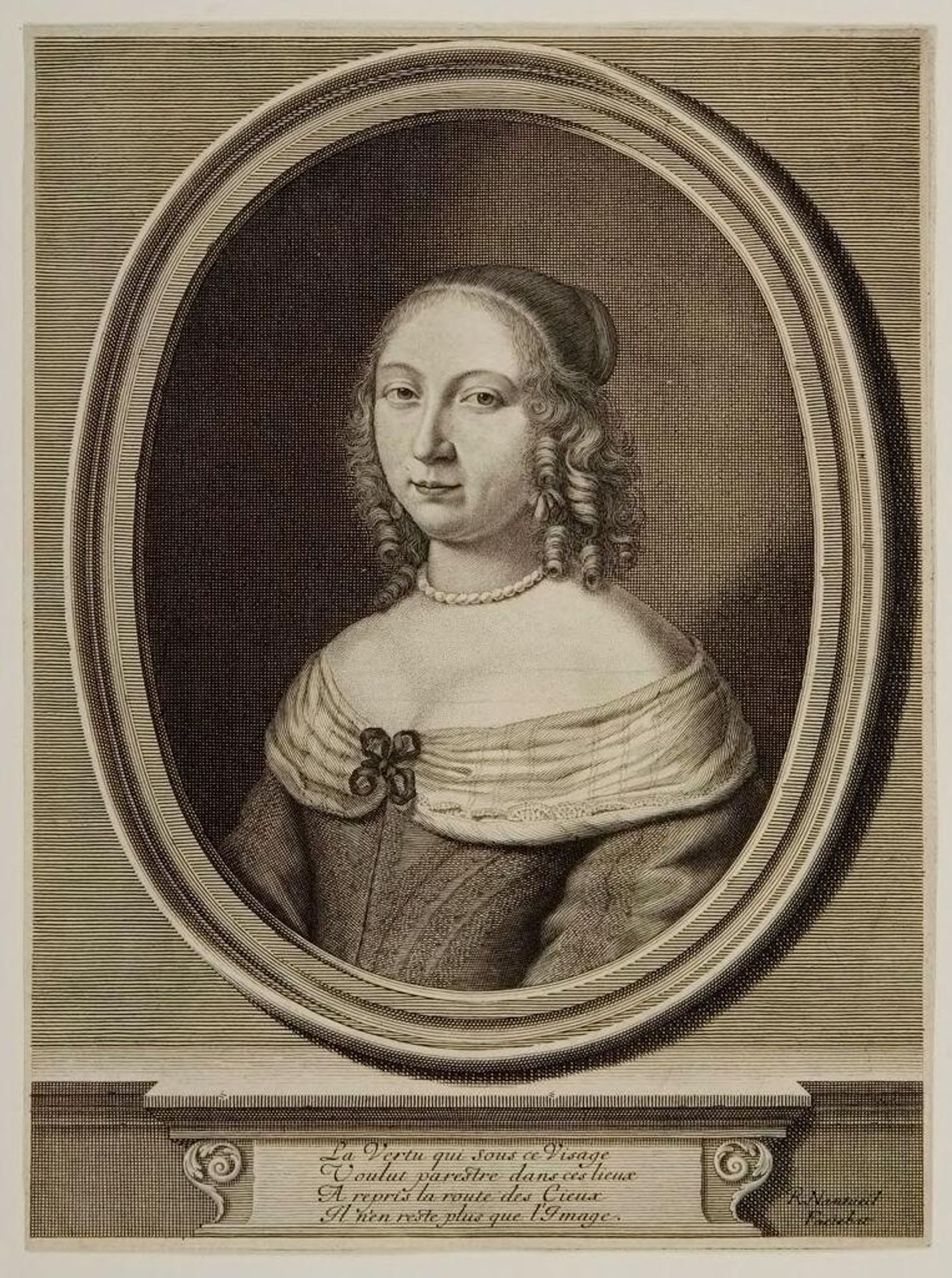 Madame de Gillier (Marie Jolly) by Robert Nanteuil