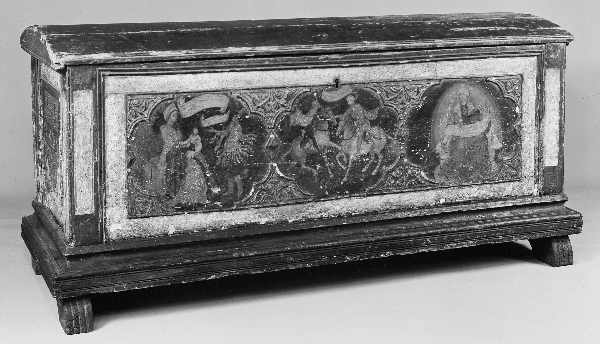Cassone (one of a pair) by Anonymous