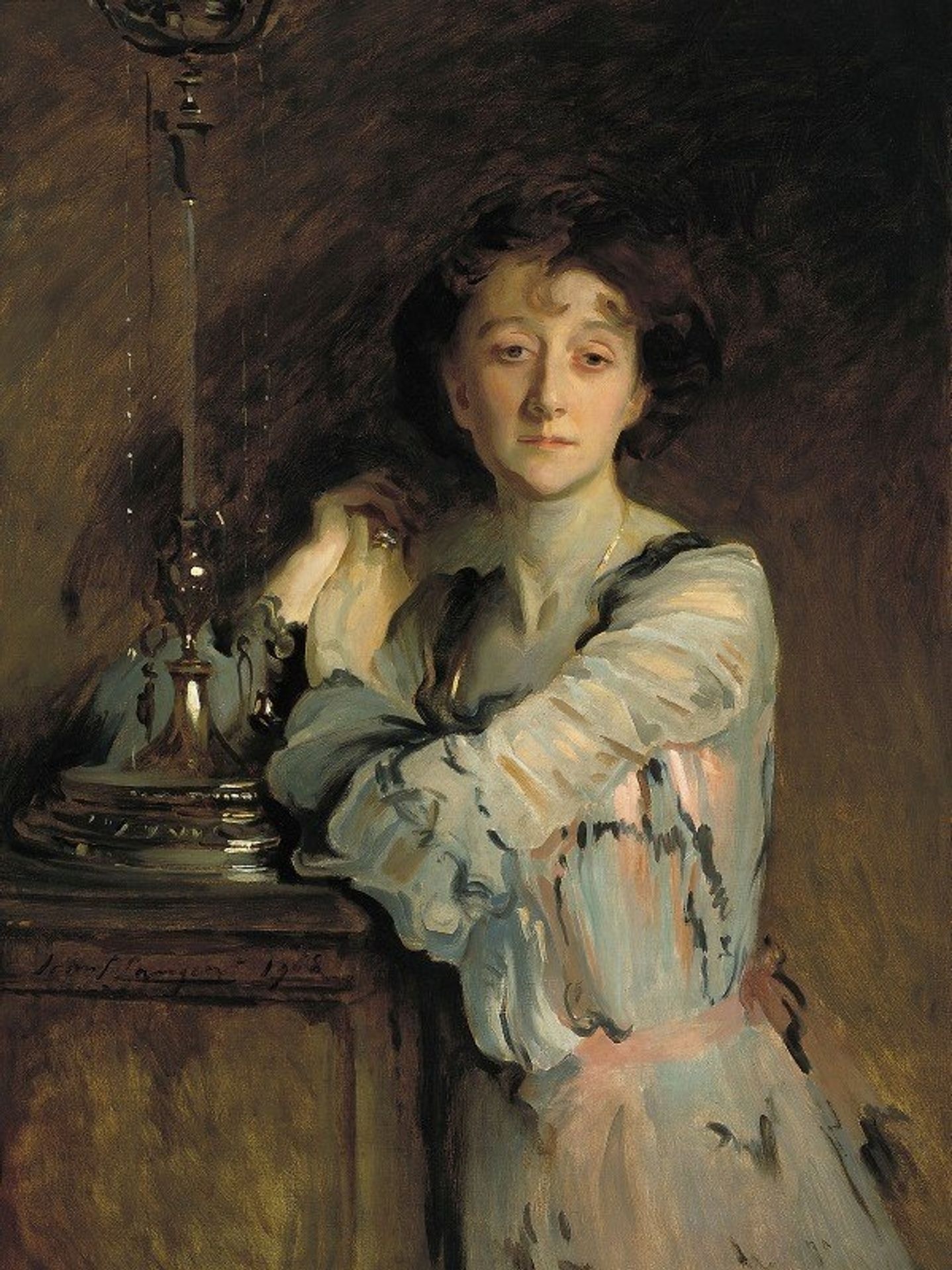 Portrait Of Adah Russell by John Singer Sargent