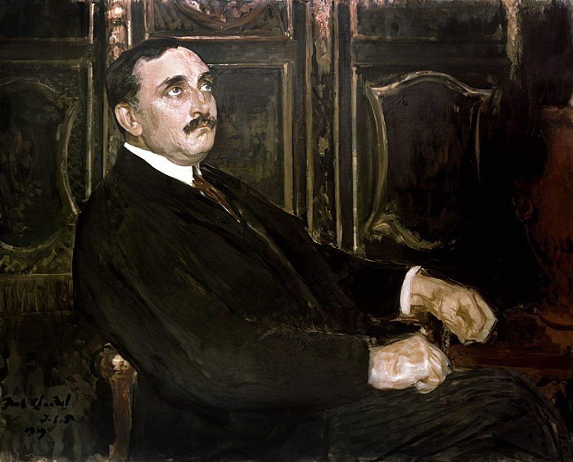 Paul Claudel, French Writer and Diplomat by Jacques-Émile Blanche